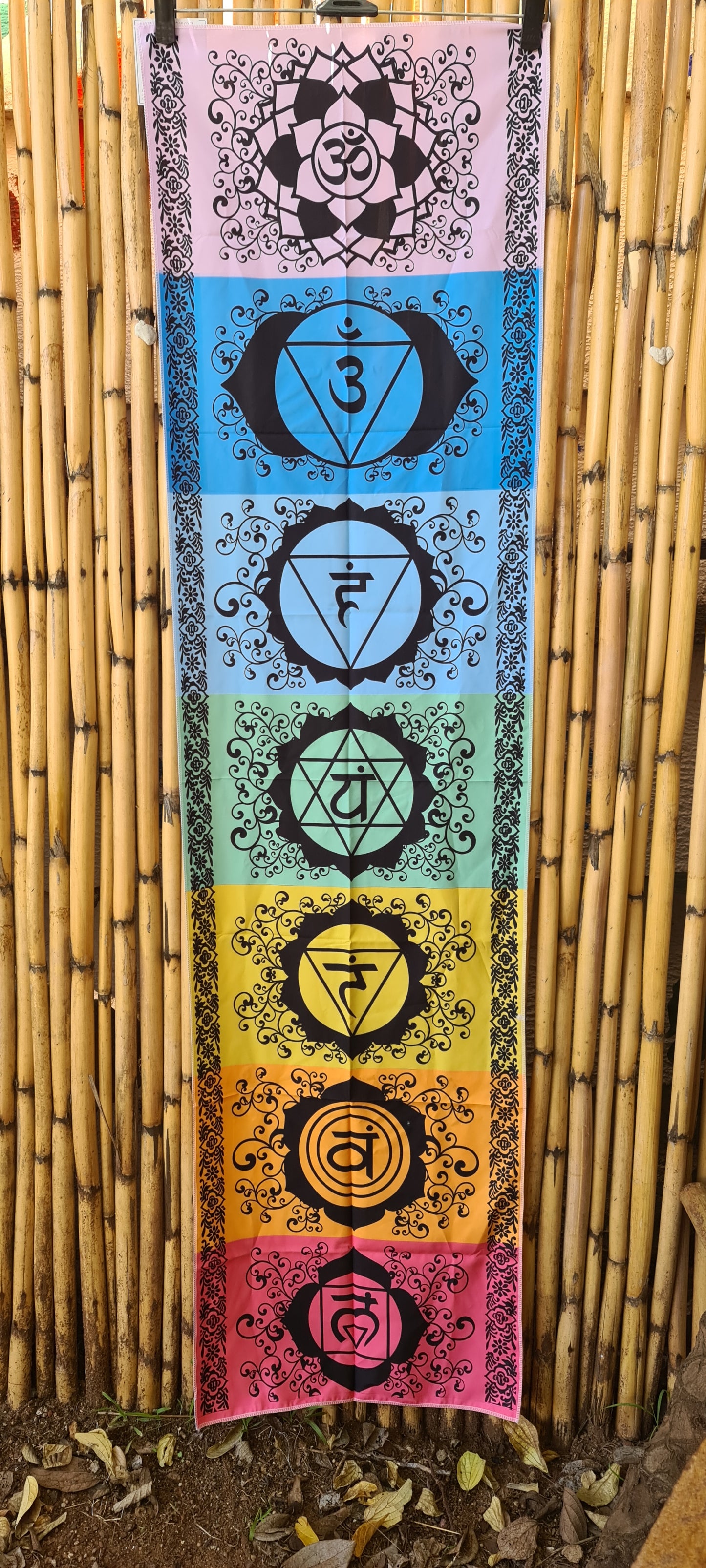 Ornamental Chakra Tapestry
