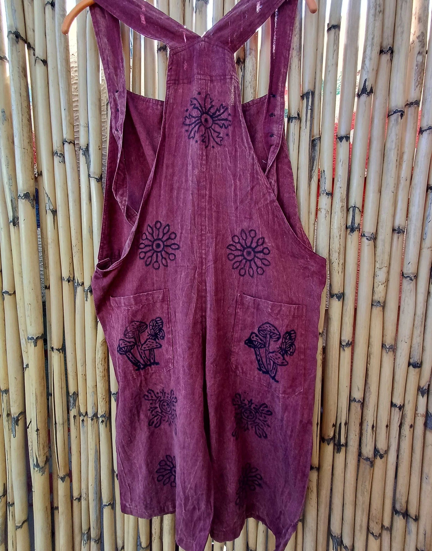 Cherry Dungarees (Short)