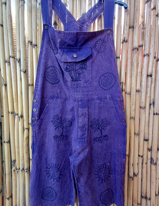 Damson Dungarees (short)