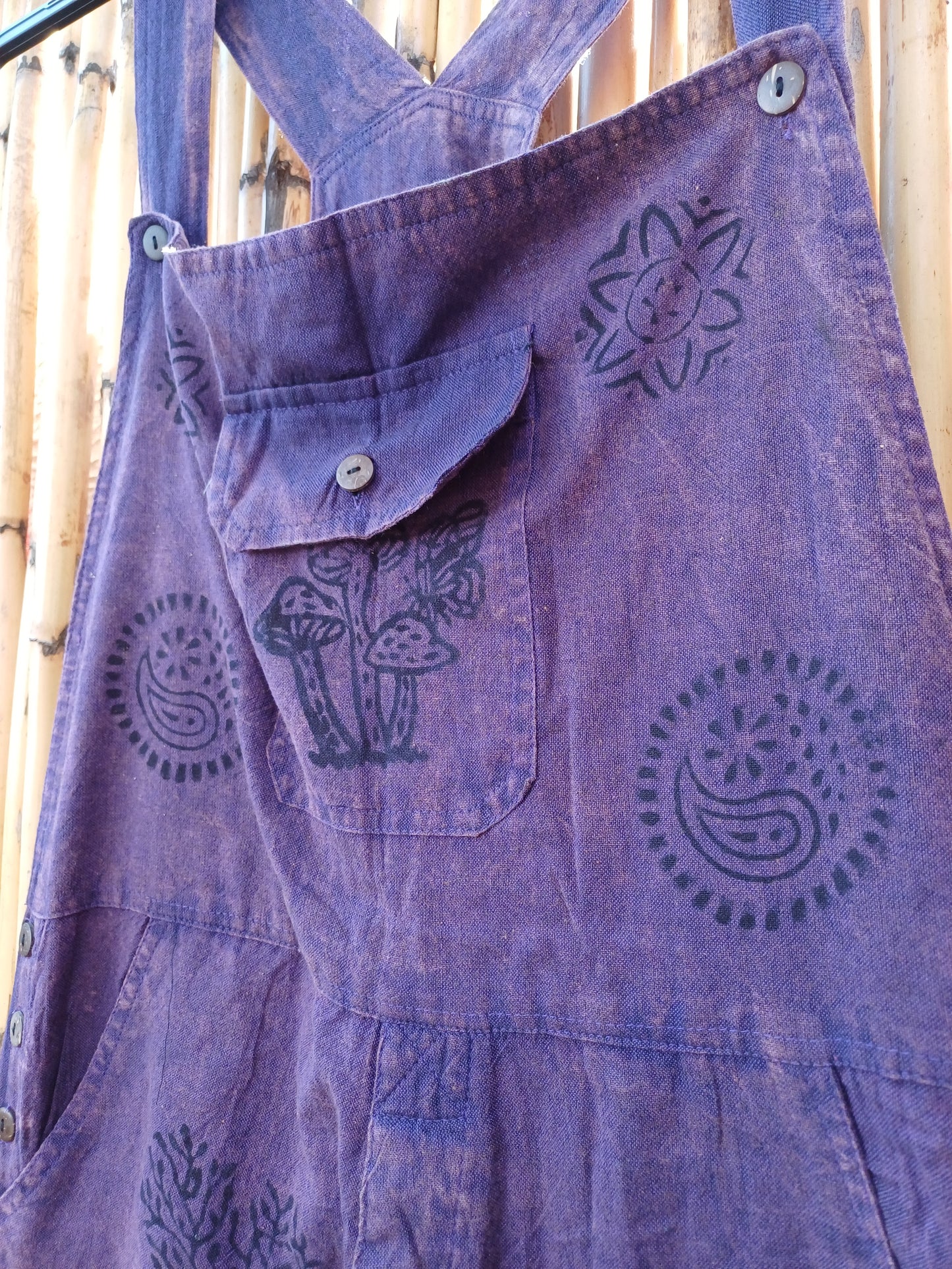 Damson Dungarees (short)