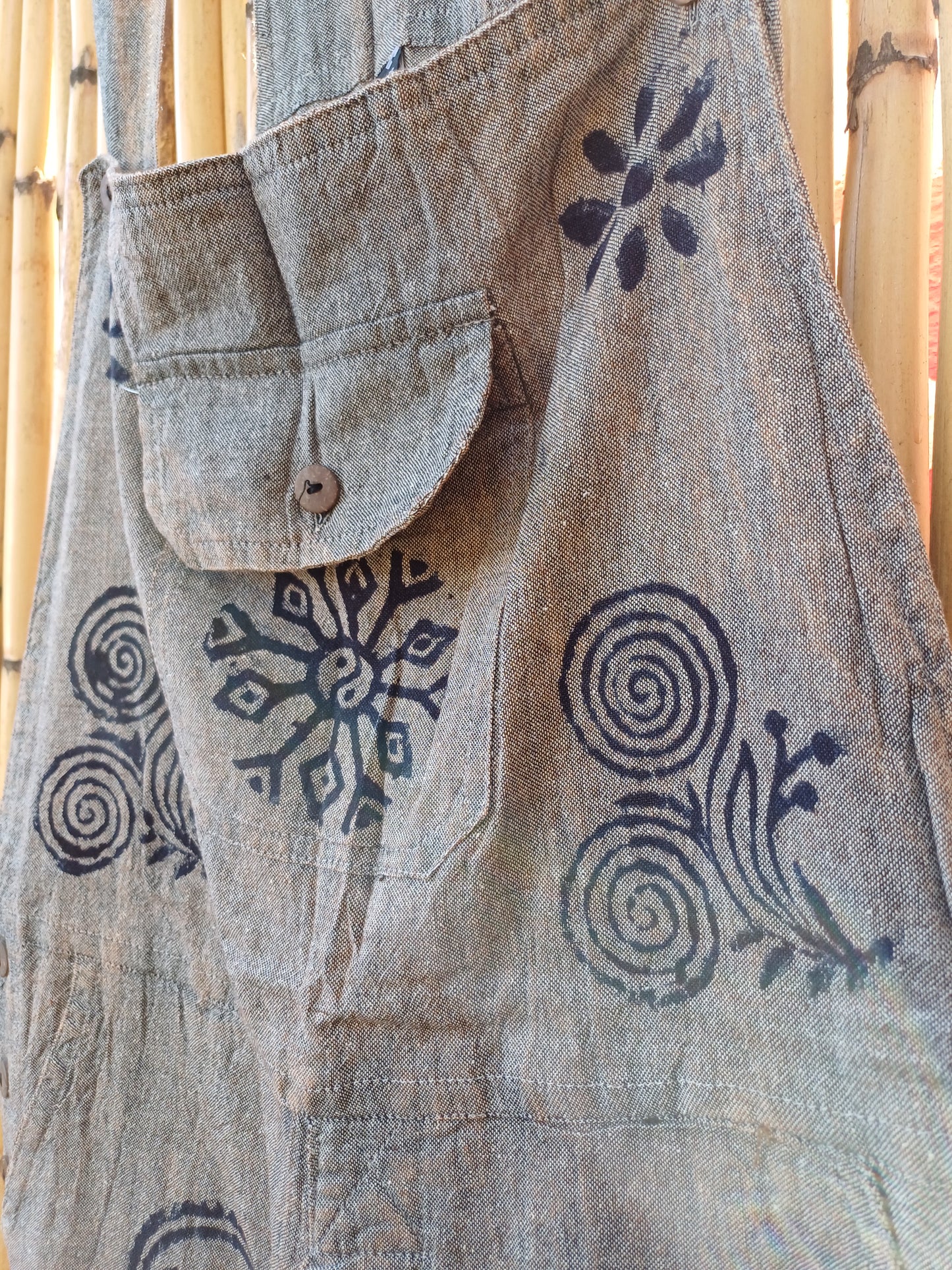 Slate Dungarees (Short)