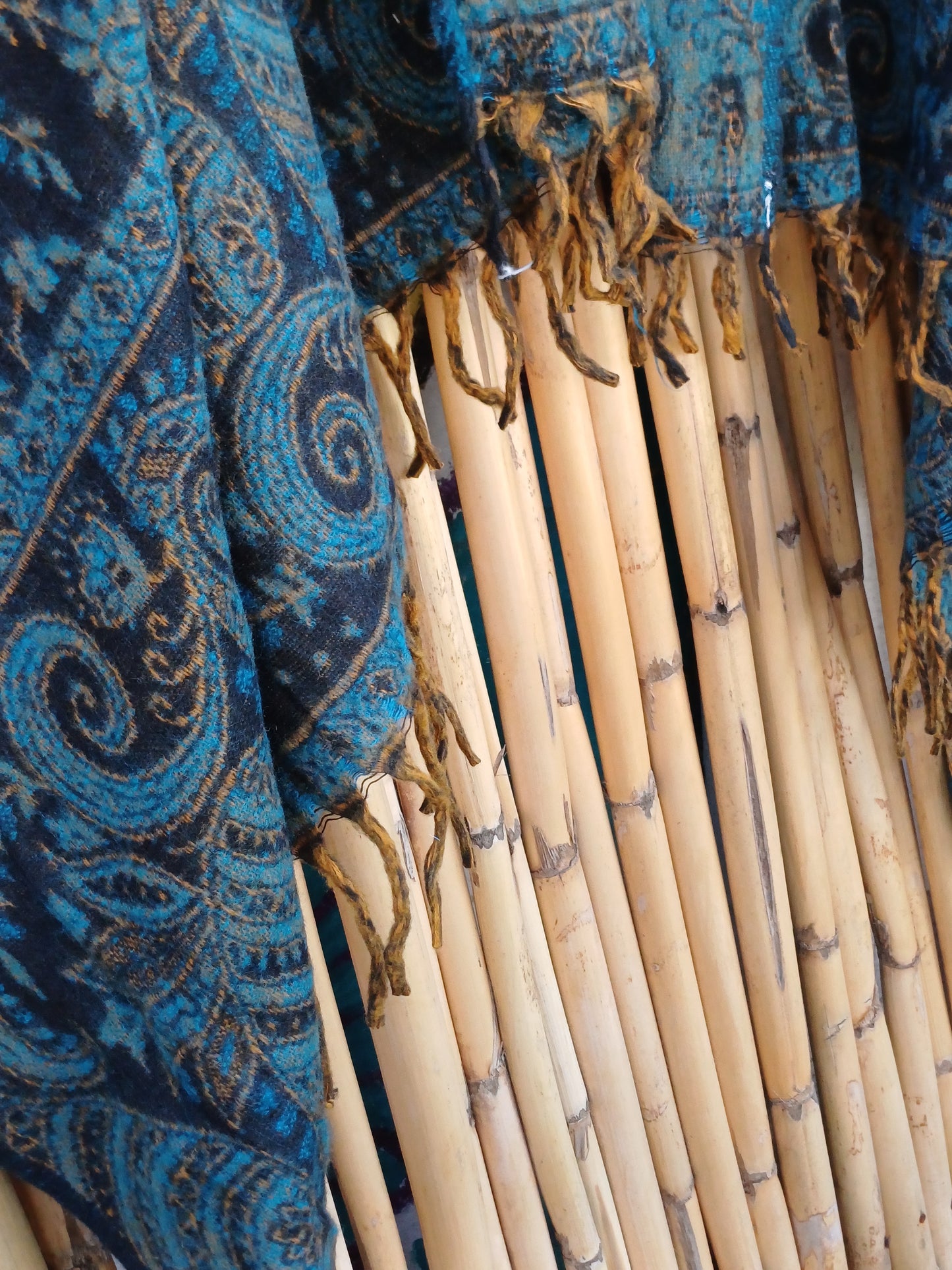 Topaz Pashmina Blanket Coat