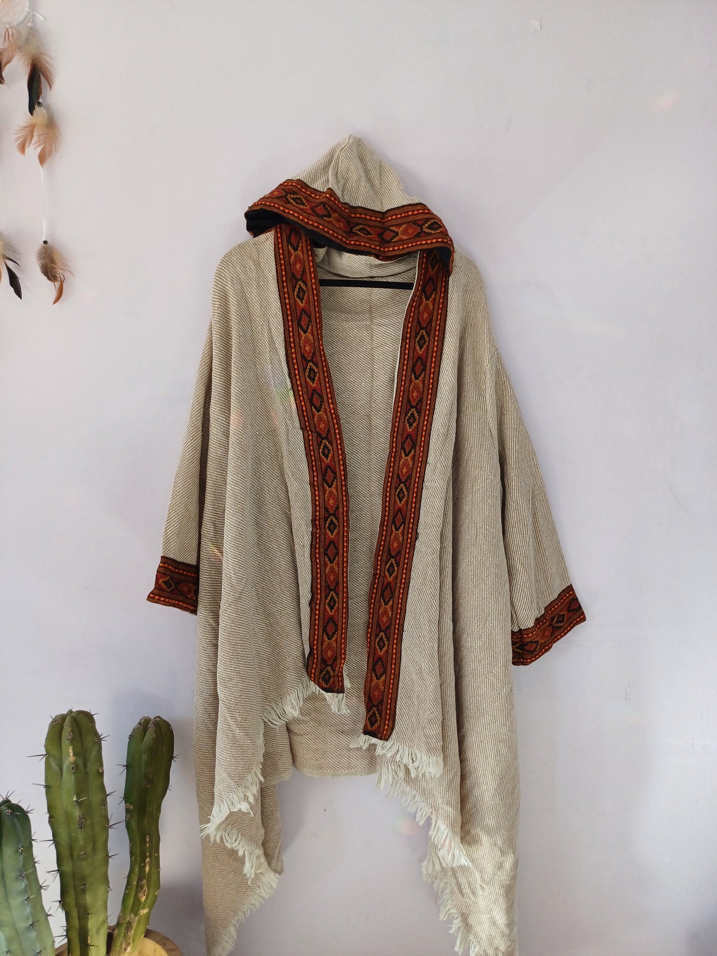 Camel Wool Blanket Coat (Assorted Colours)