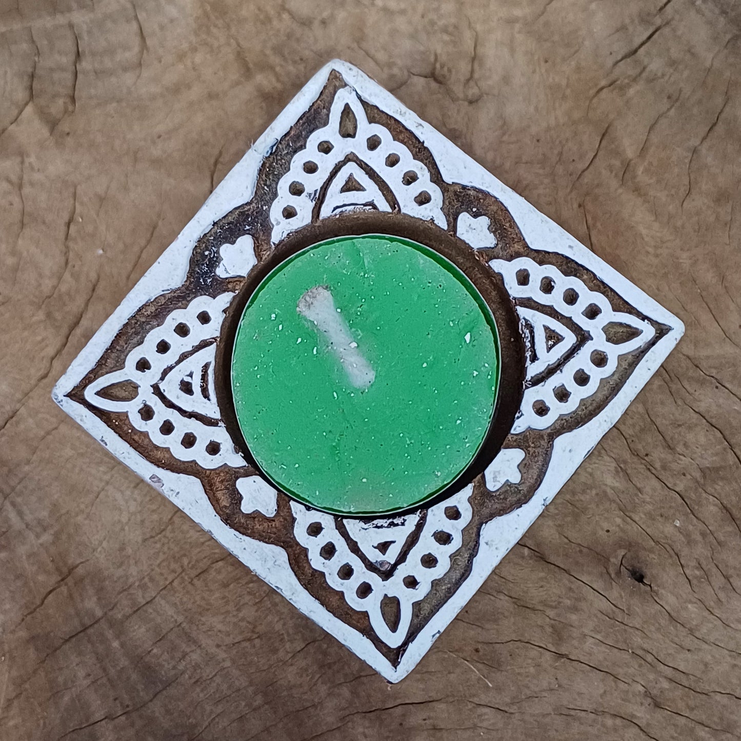 Forest Green Candle Stamp