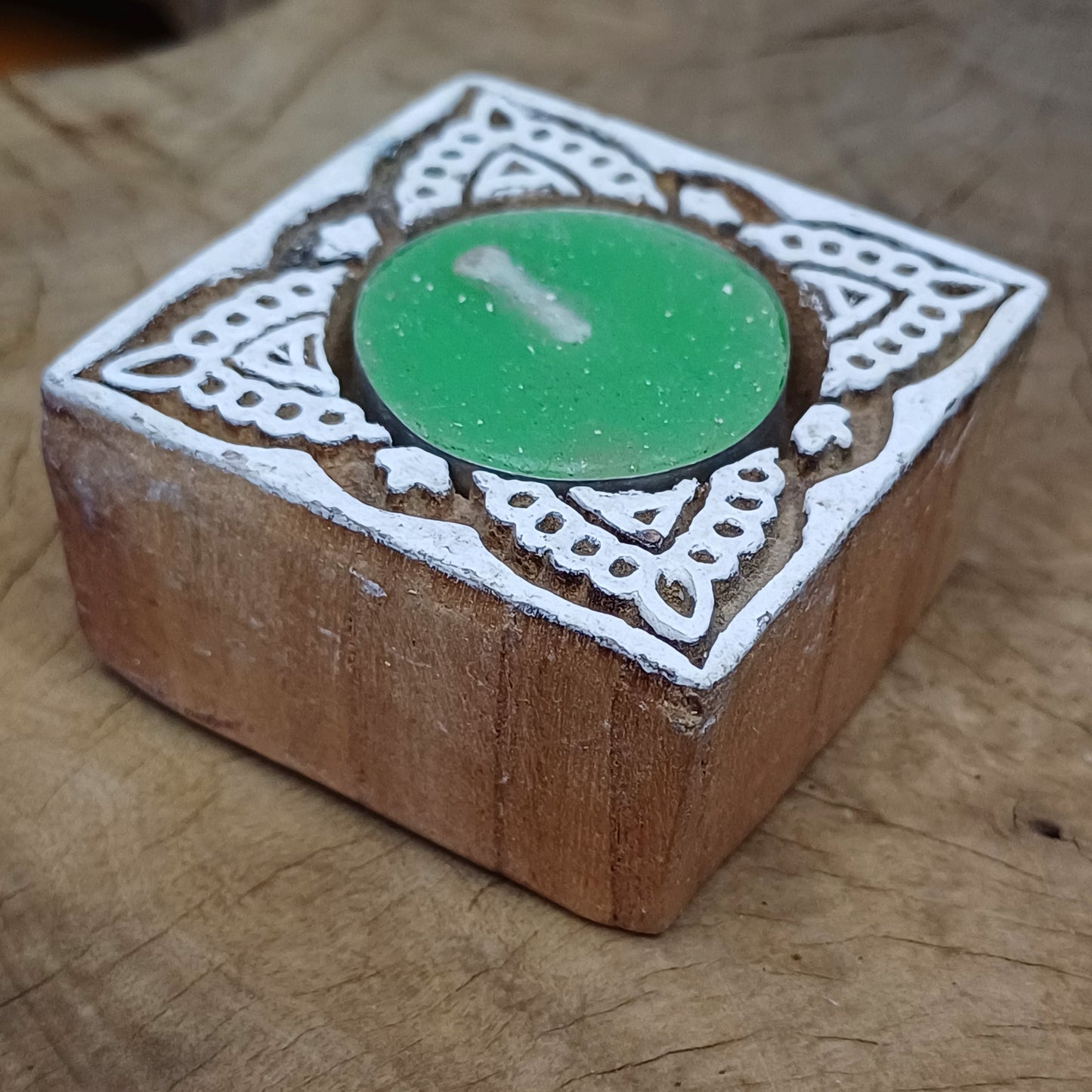 Forest Green Candle Stamp
