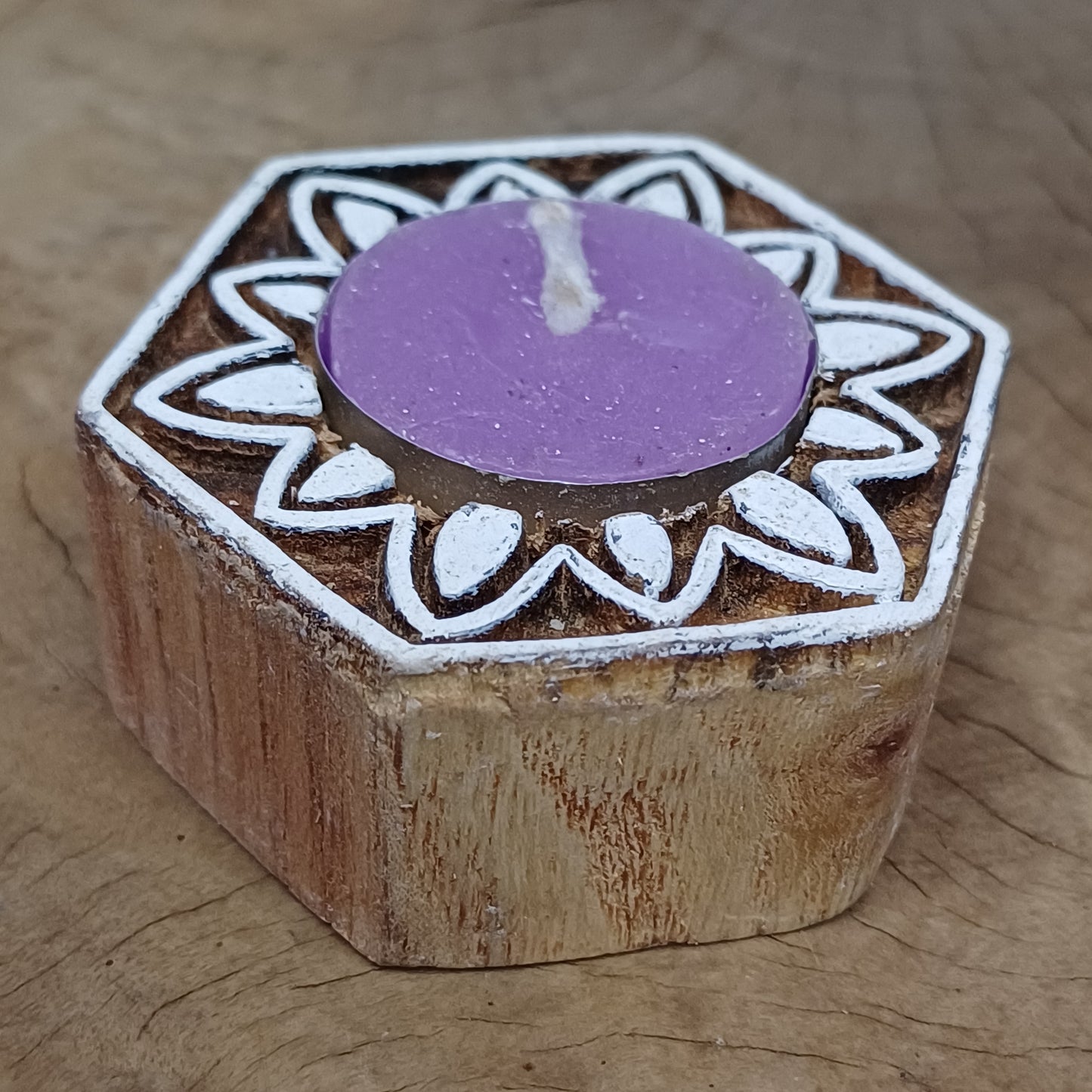 Periwinkle Purple Candle Stamp