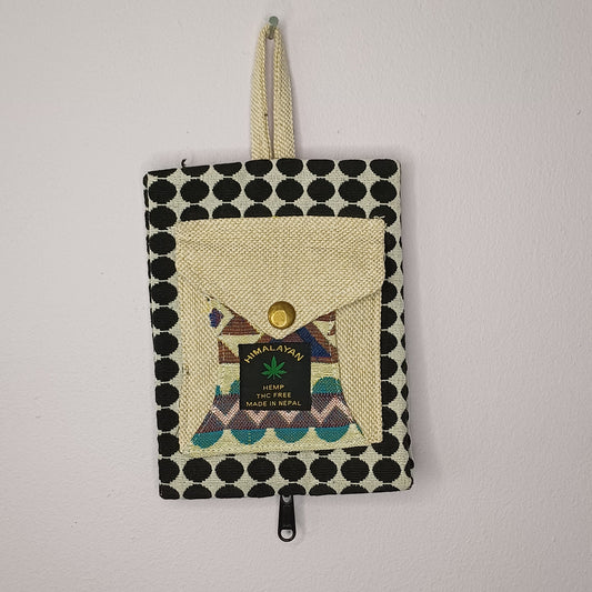 Hemp Polka Tobacco Pouch