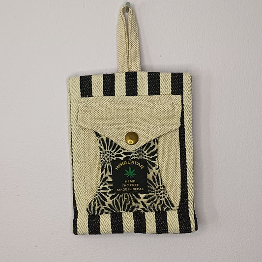 Hemp Striped Tobacco Pouch