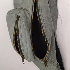 Corduroy Moon Bag