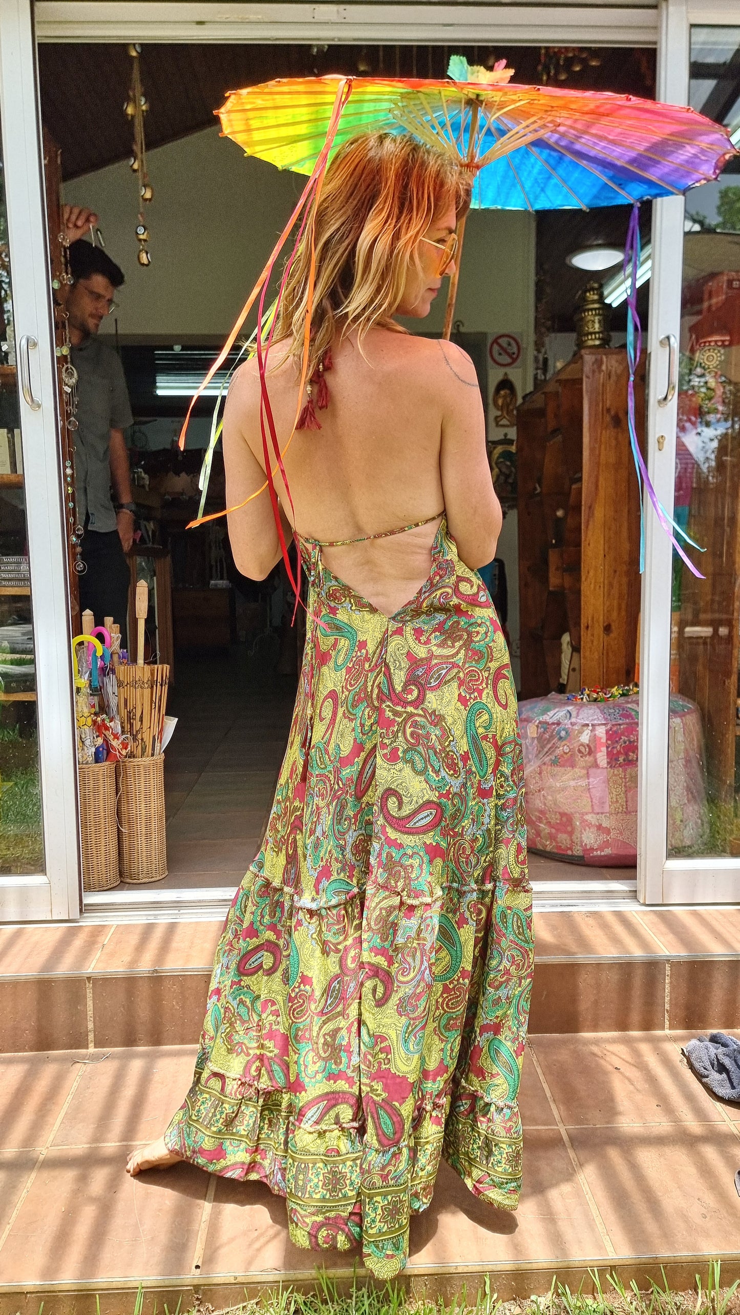 Grecian Green Dress