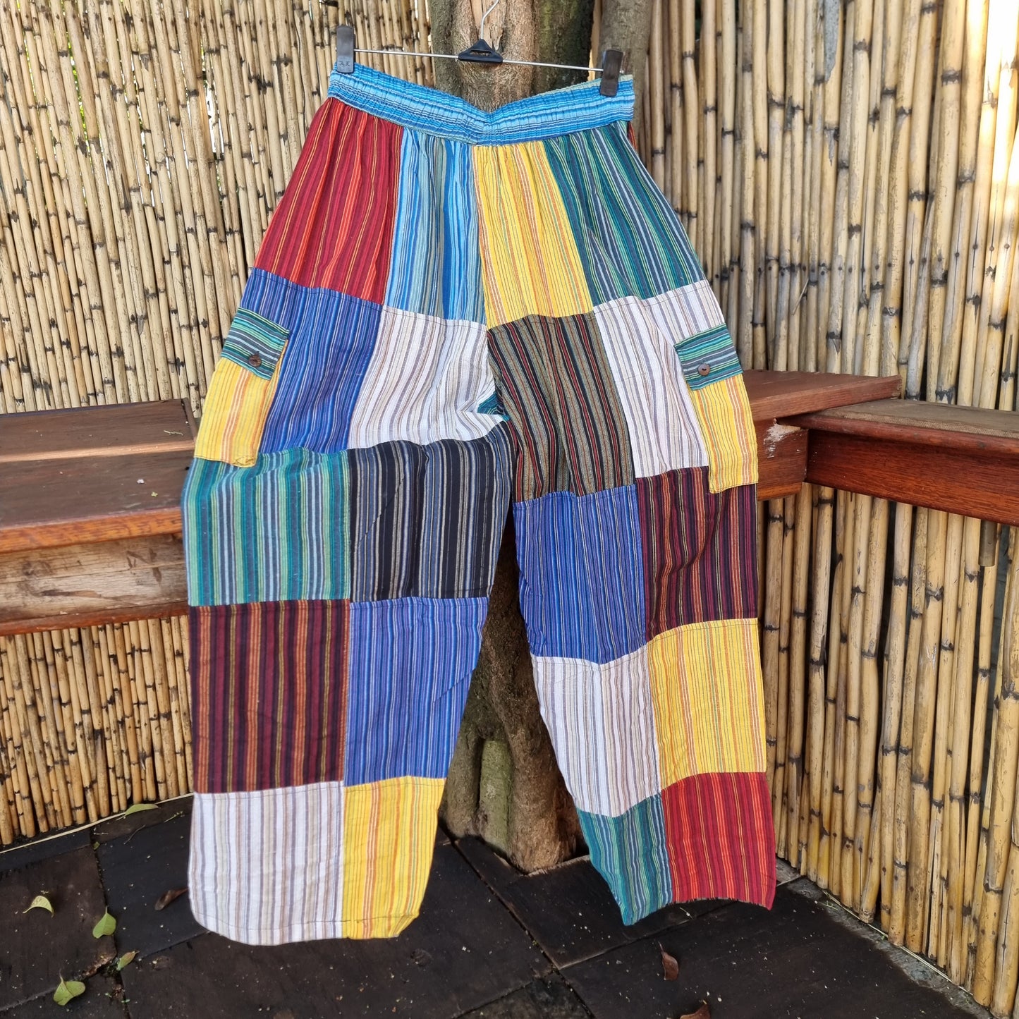 Machu Picchu Patchwork Pants