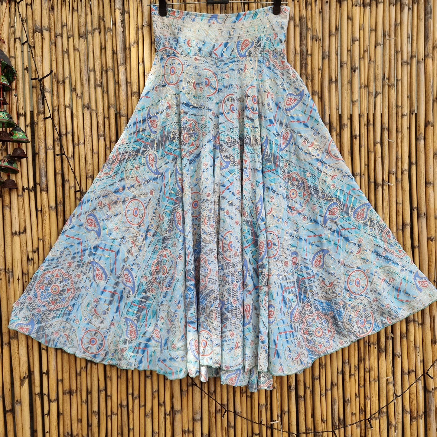 Silk Forest Silk Umbrella Pants