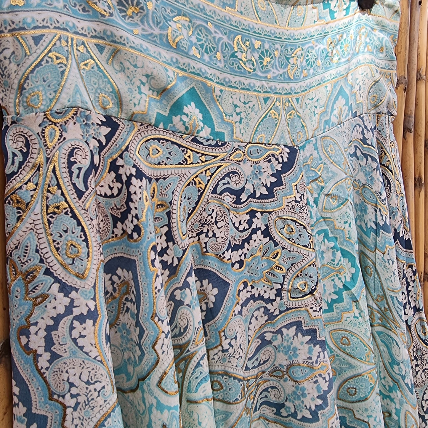 Sun kissed Silk Umbrella Pants