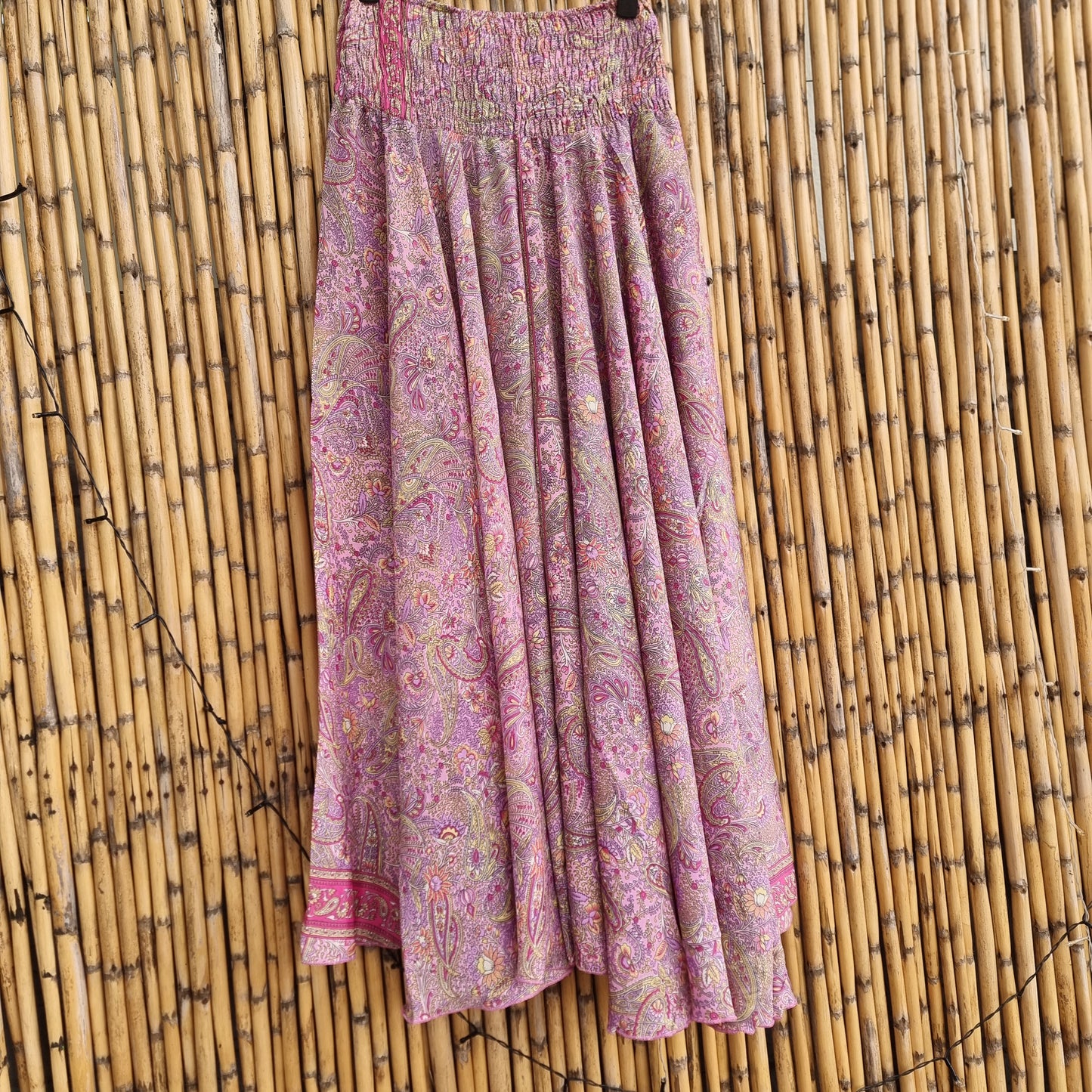 Lotus Luxe Silk Umbrella Pants