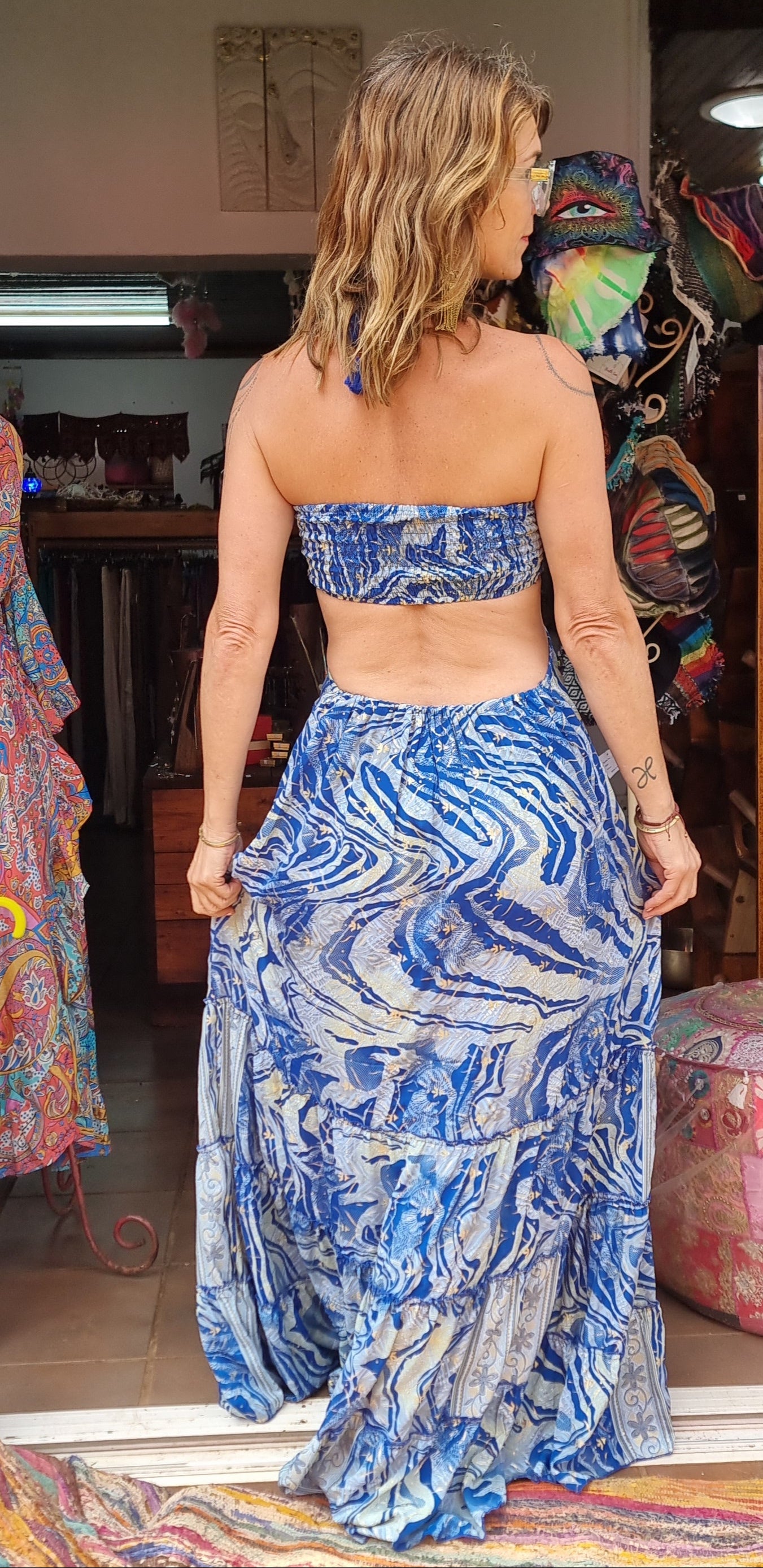 Island Spirit Silk Dress ( VARIOUS COLOURS)