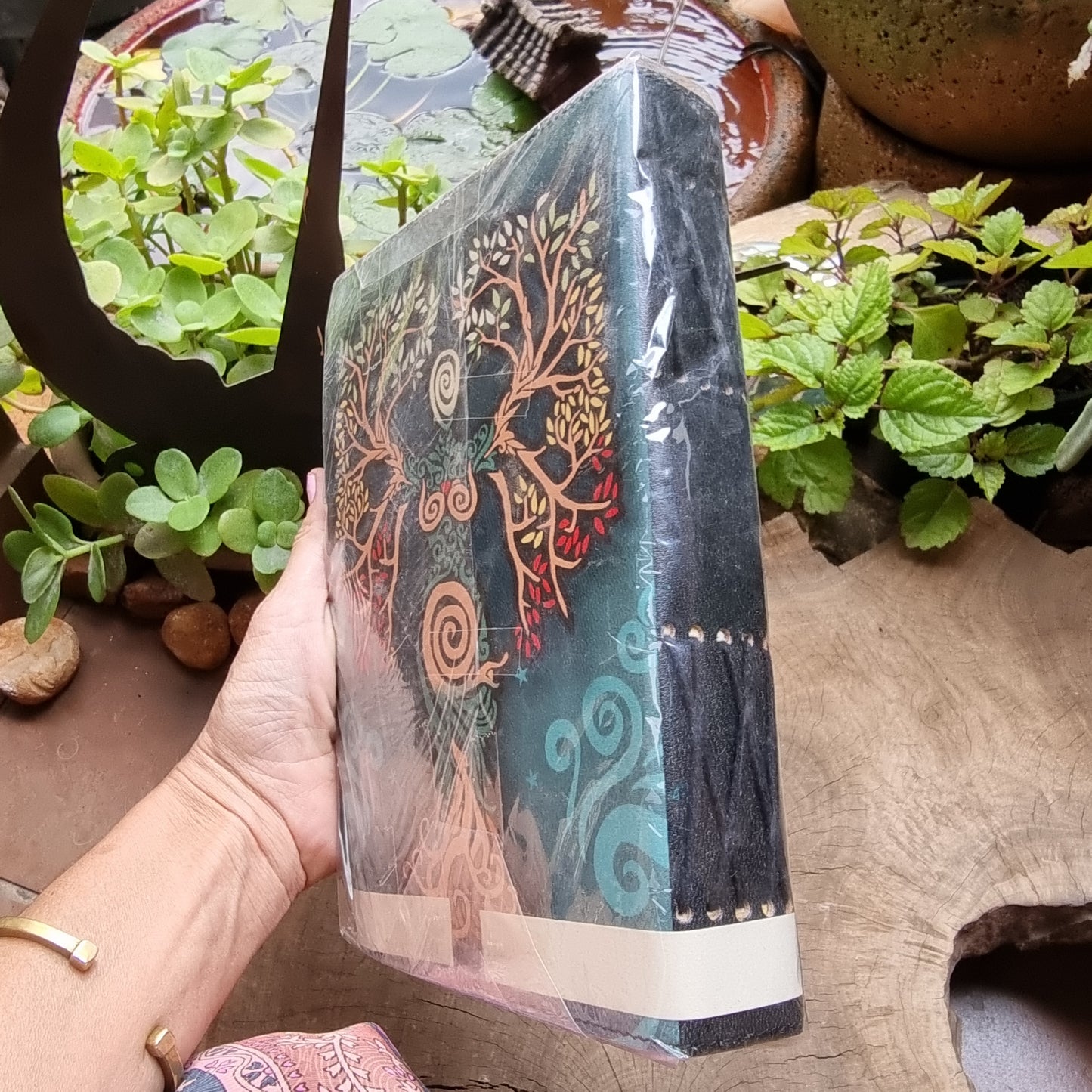 Gaia Vintage Leather Journal