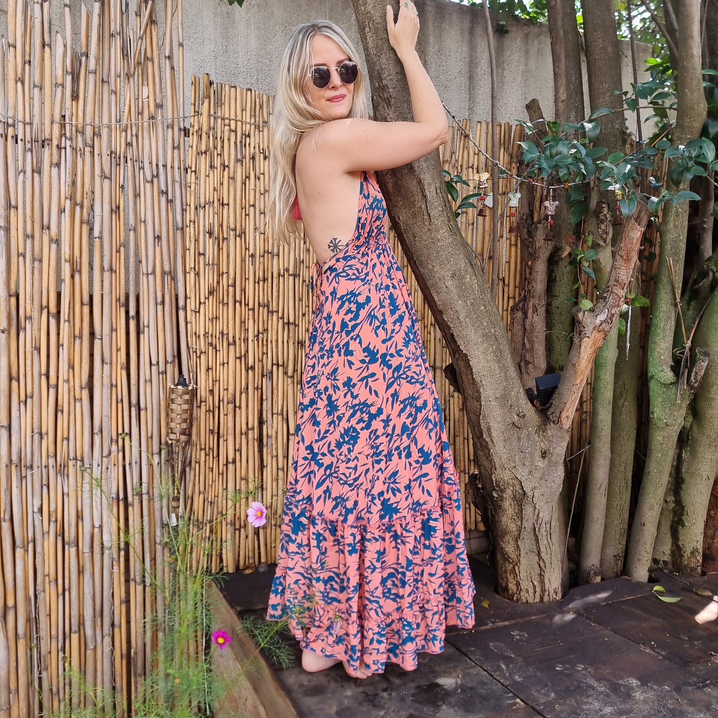 Berry Sorbet Silk Dress