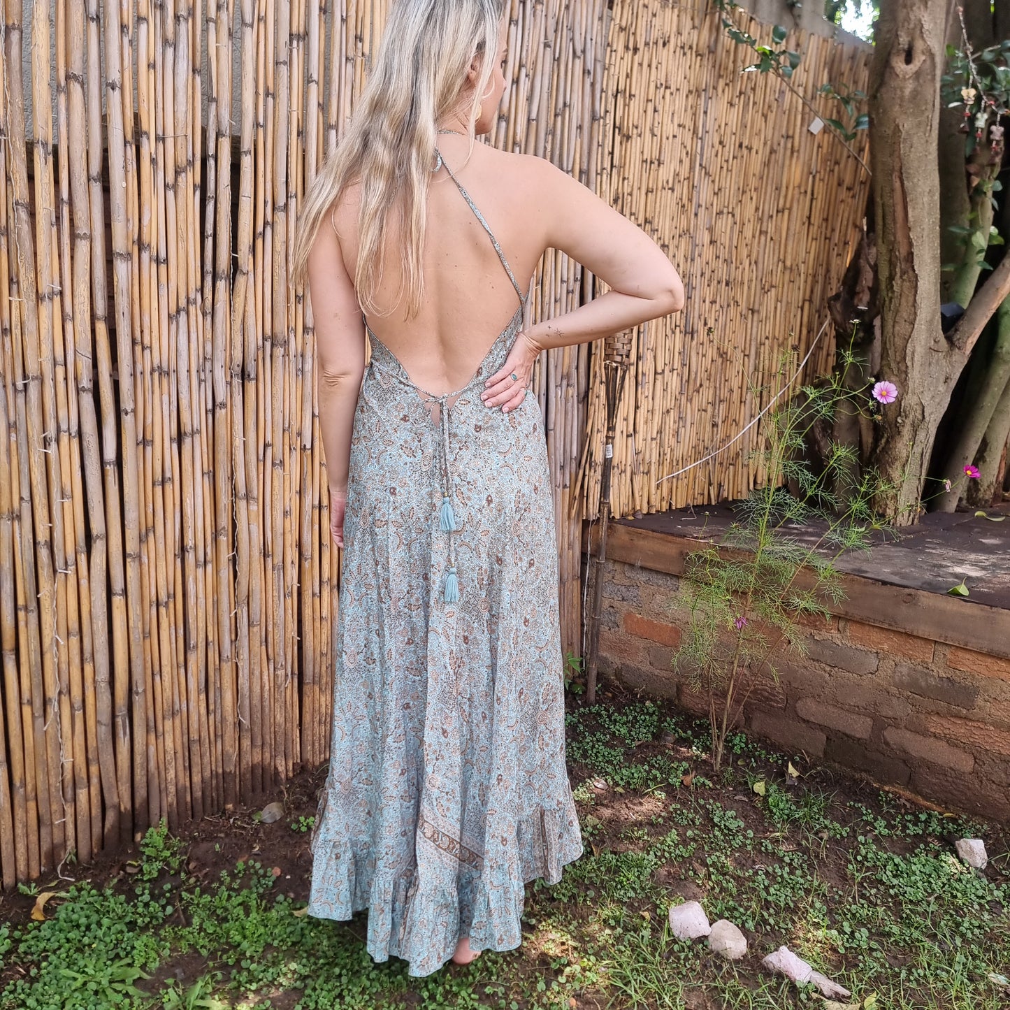 Lagoon Silk Dress