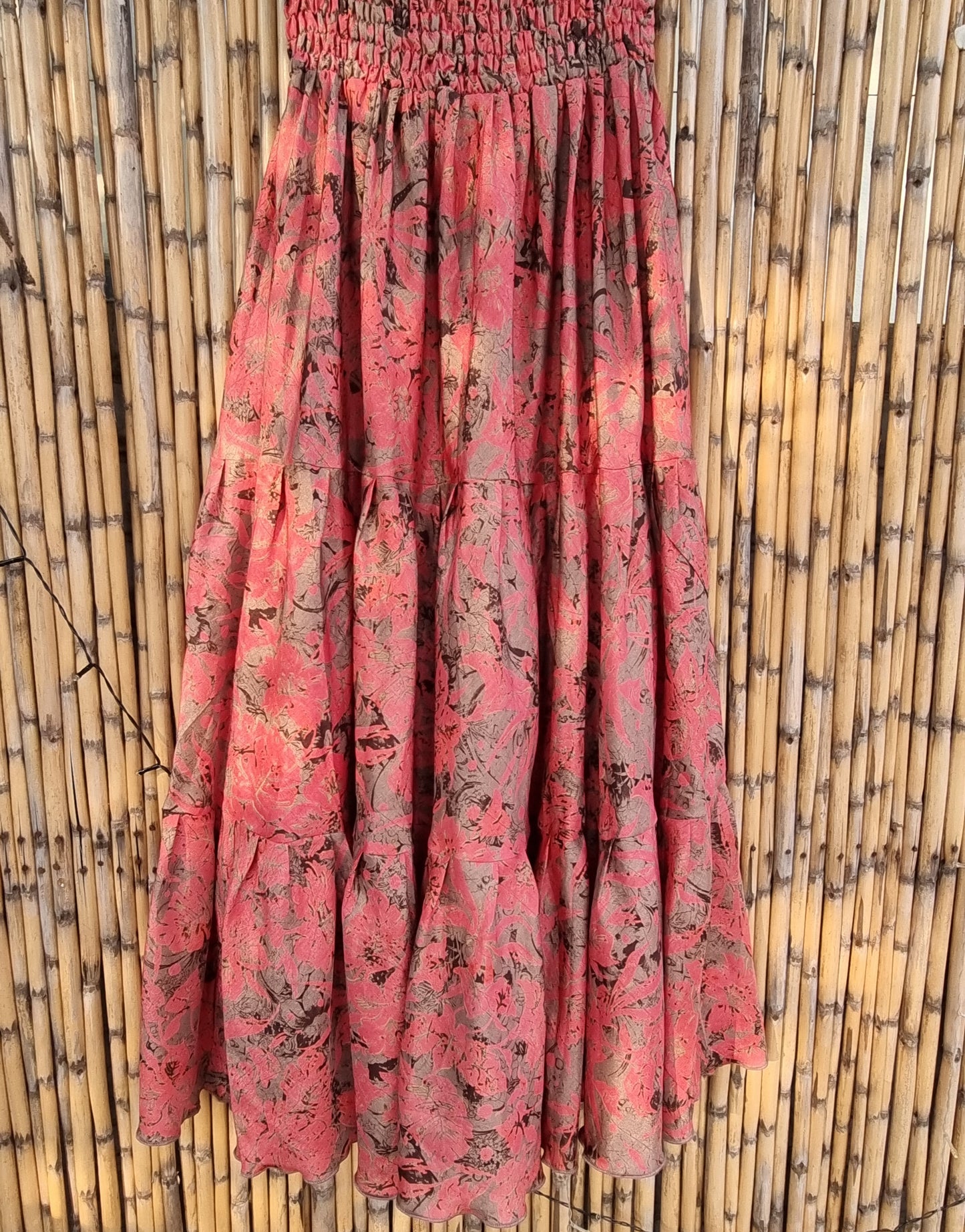Pixie Petal Silk Skirt