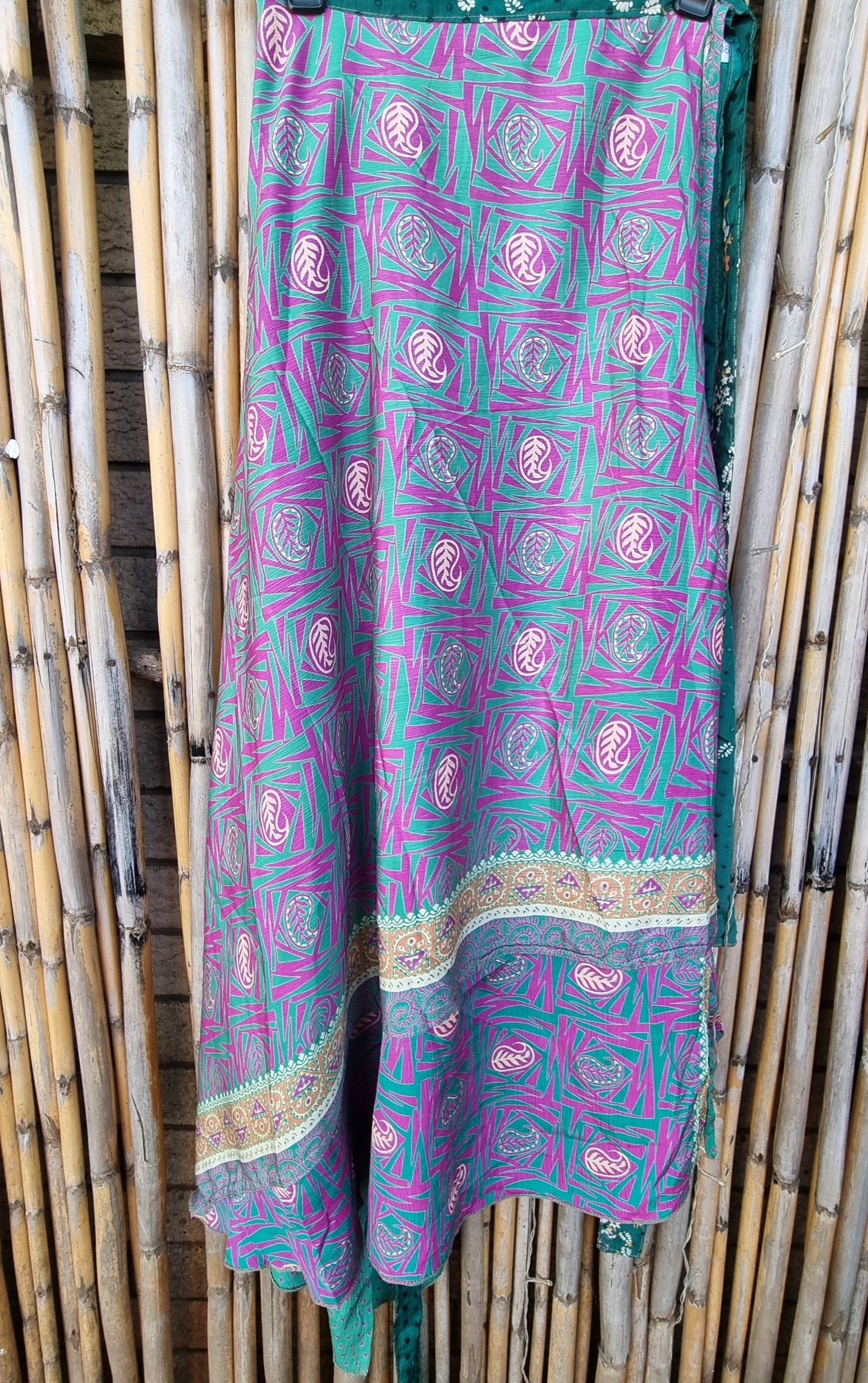 Emerald Isles Wrap SKirt