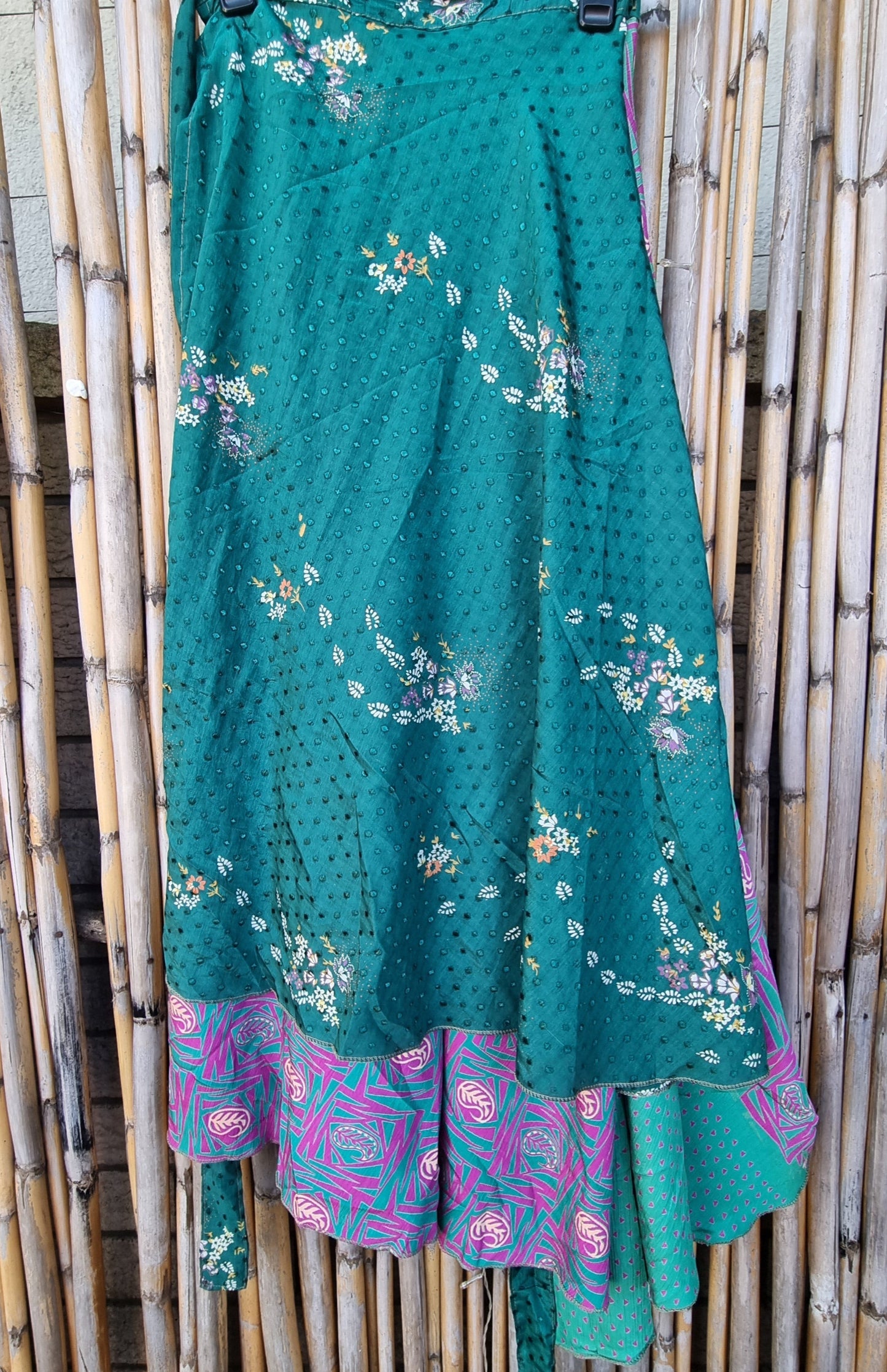 Emerald Isles Wrap SKirt