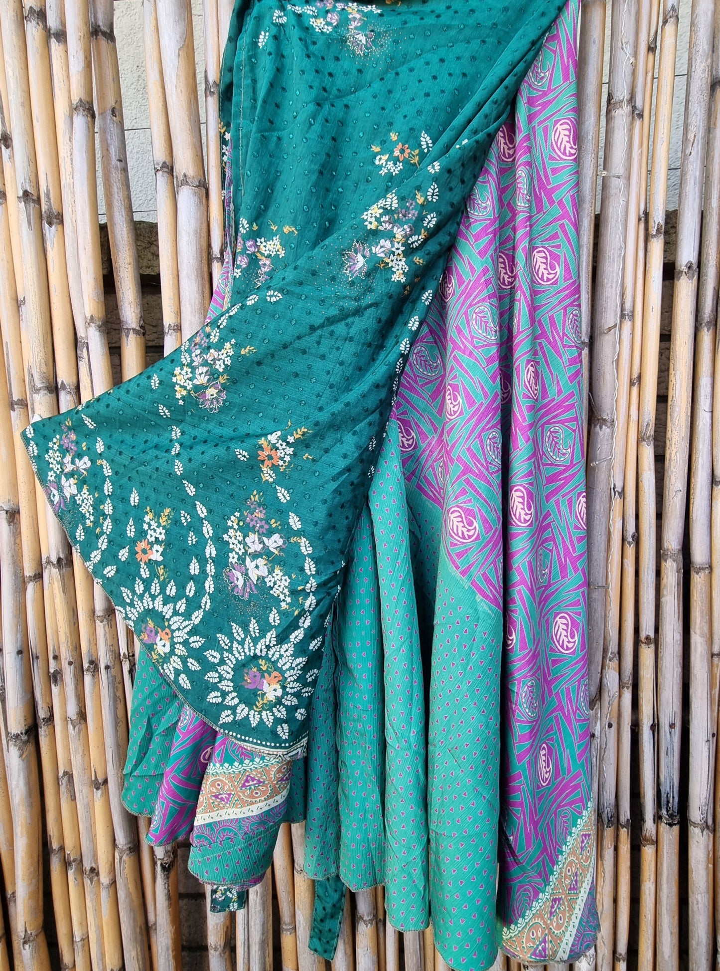 Emerald Isles Wrap SKirt