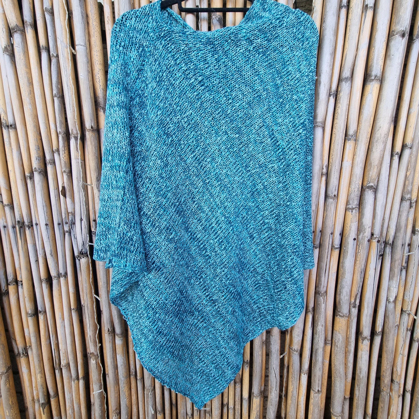 Tanzanite Knitted Shawl