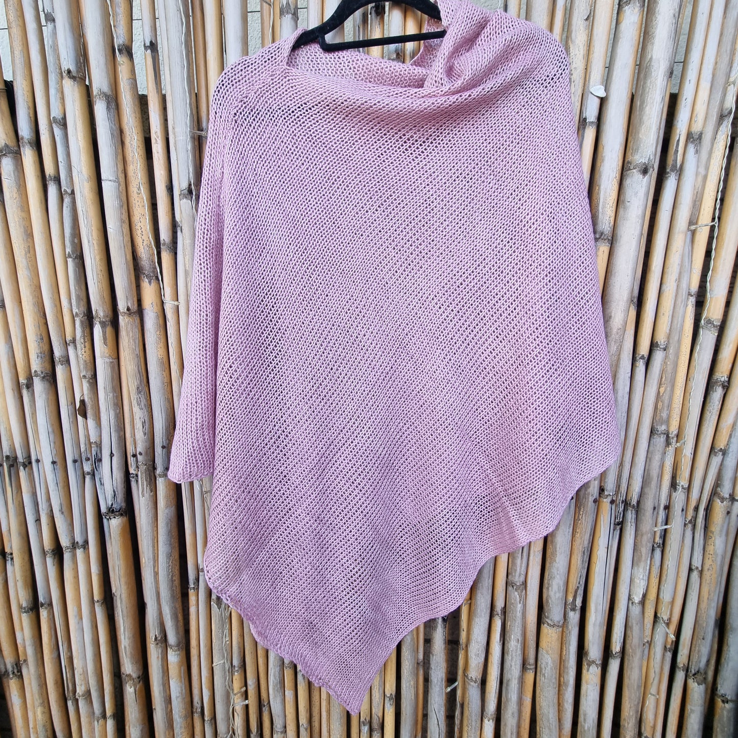 Flamingo Knitted Shawl
