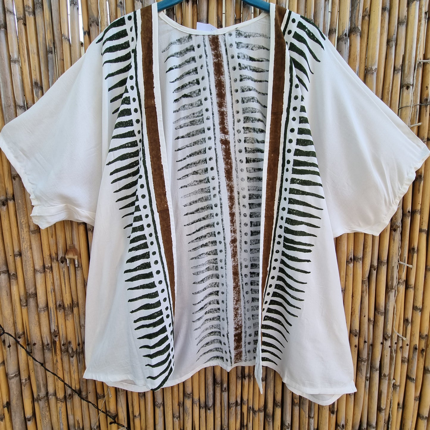Block Print Cotton Kimono