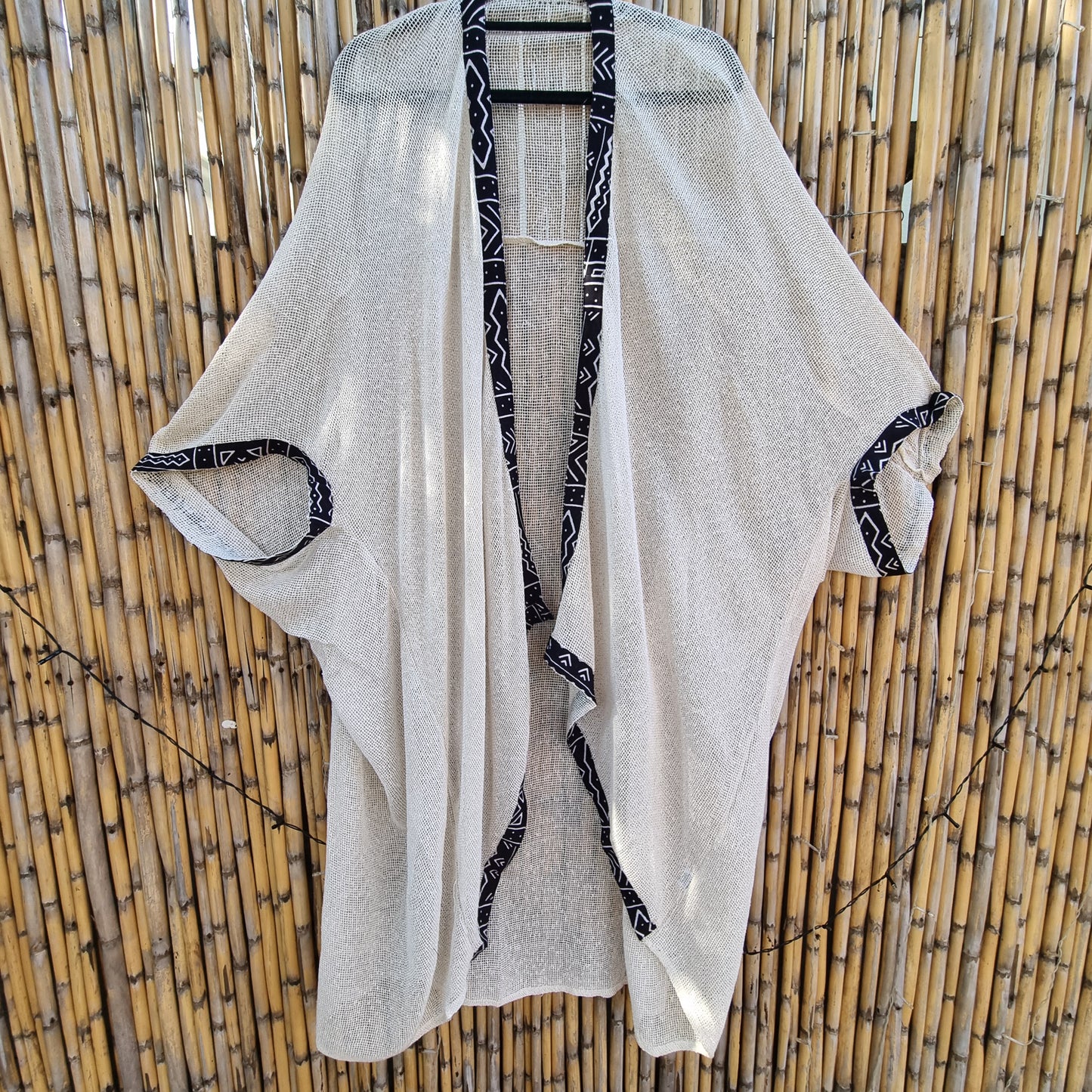 Cotton Mesh Tribal Kimono (Various Colours)