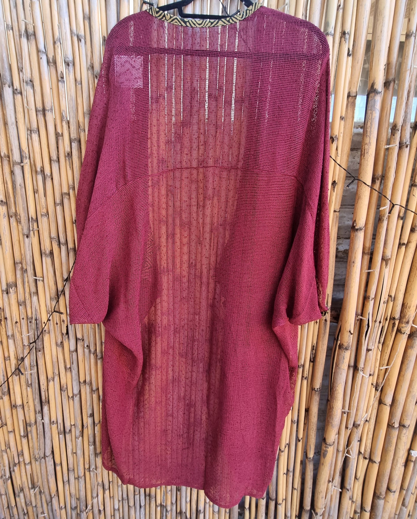 Cotton Mesh Tribal Kimono (Various Colours)