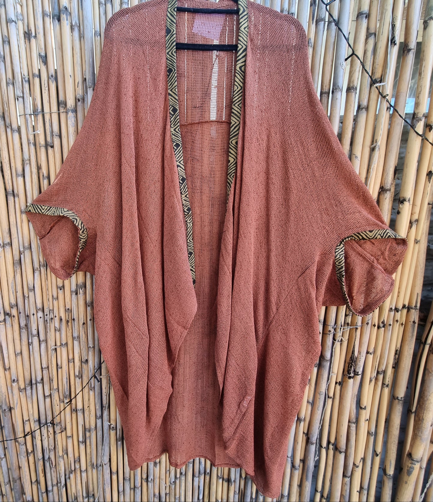 Cotton Mesh Tribal Kimono (Various Colours)
