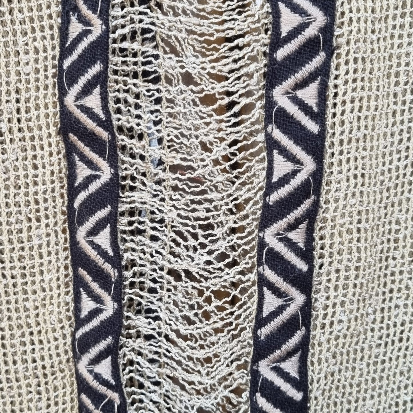 Dune Cotton Mesh Kaftan