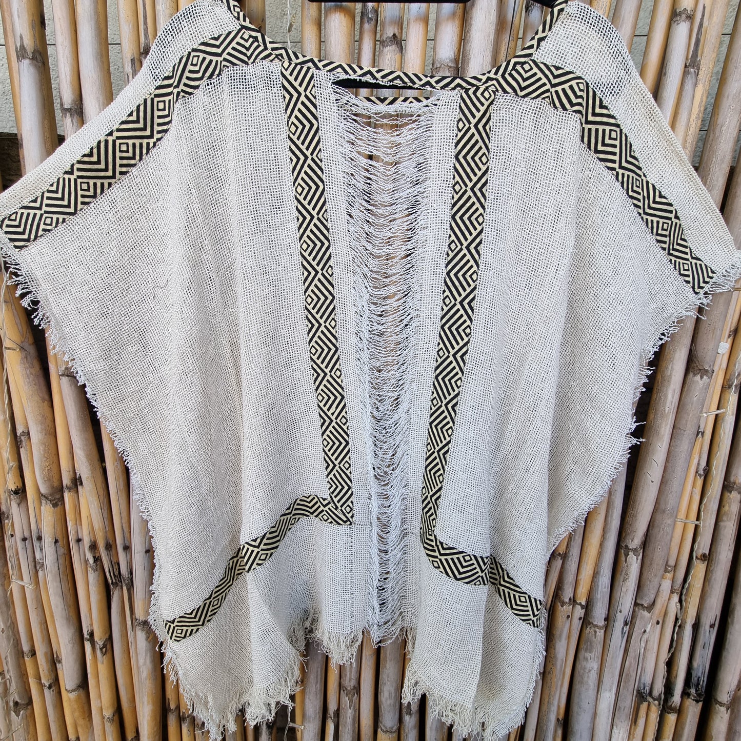 Bugla Cotton Mesh Top