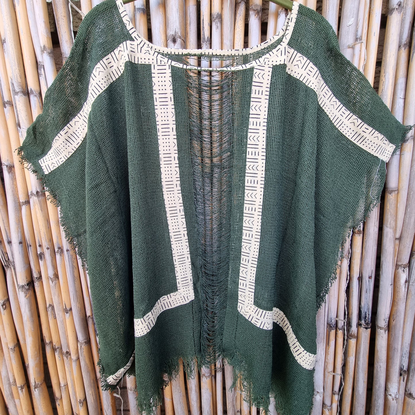 Bugla Cotton Mesh Top
