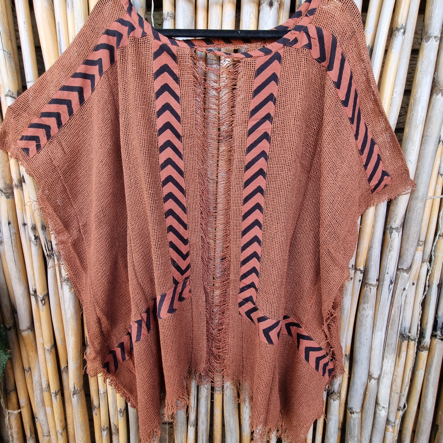 Bugla Cotton Mesh Top