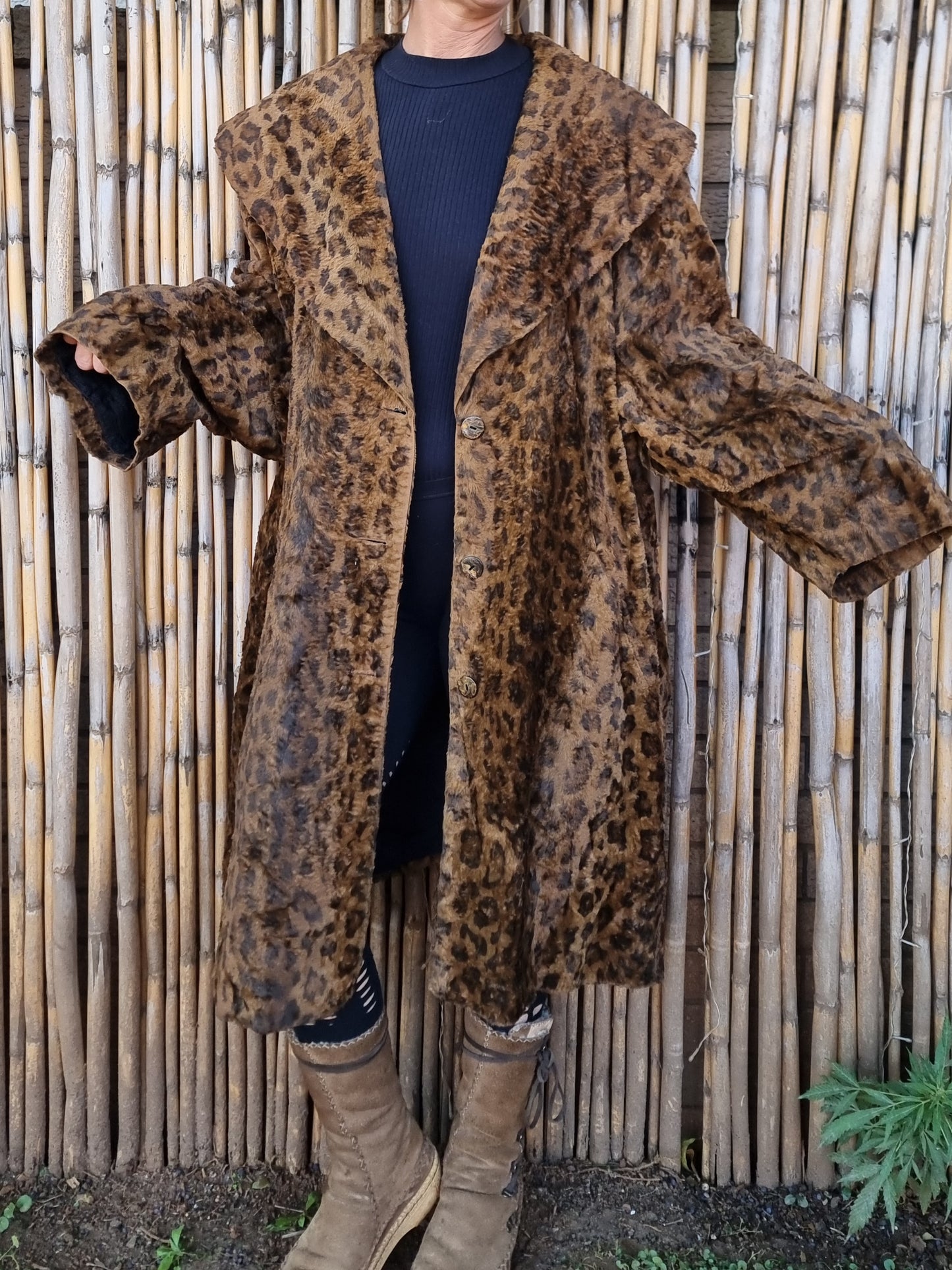 Jungle King Bespoke Leopard Print Coat