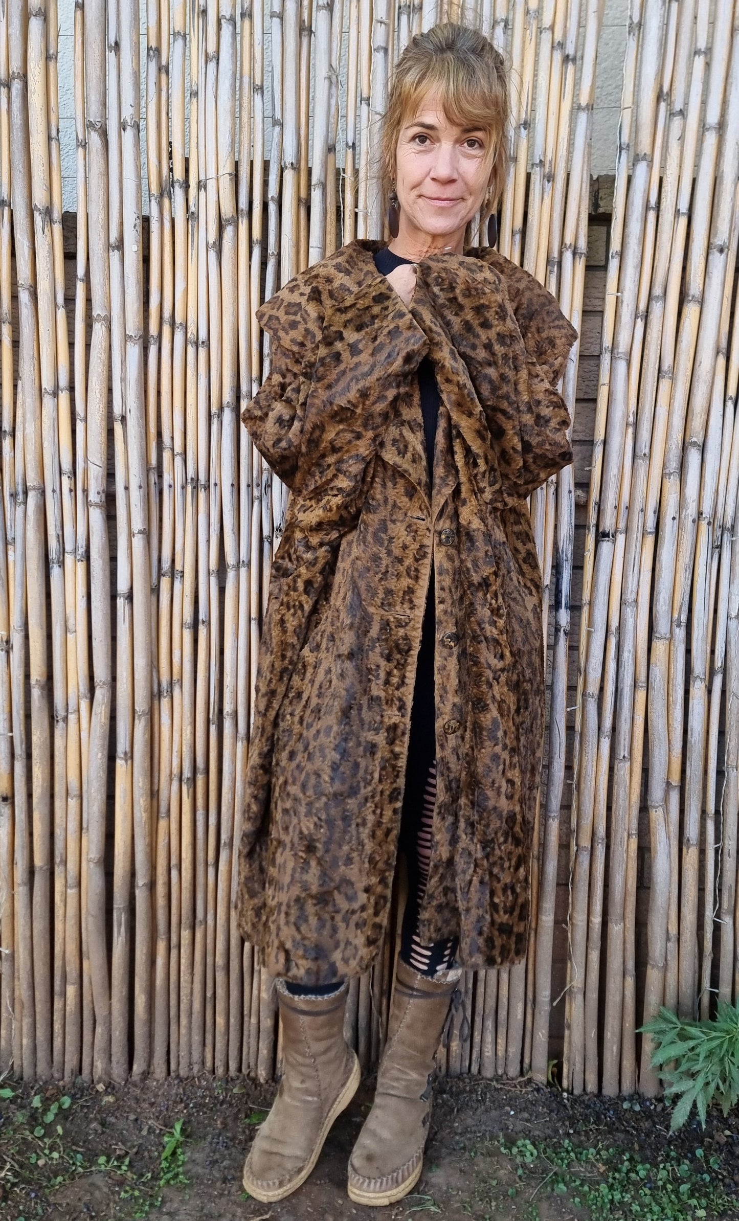 Jungle King Bespoke Leopard Print Coat