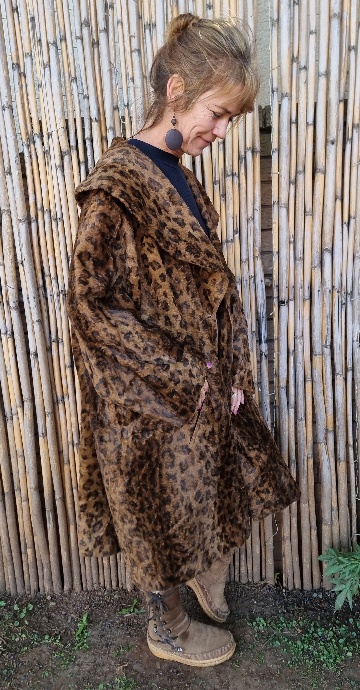 Jungle King Bespoke Leopard Print Coat