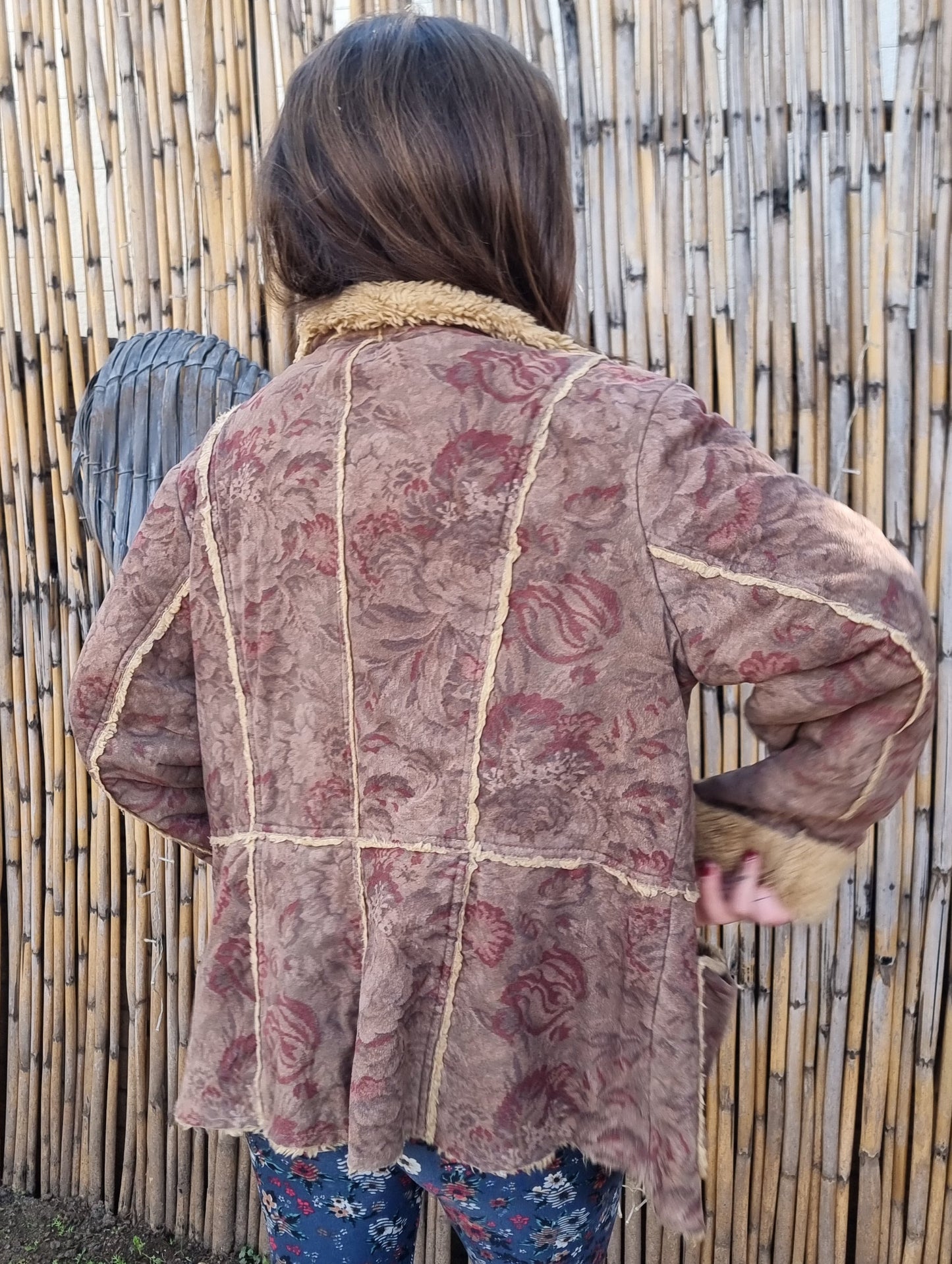 Vintage Peony Bespoke Coat