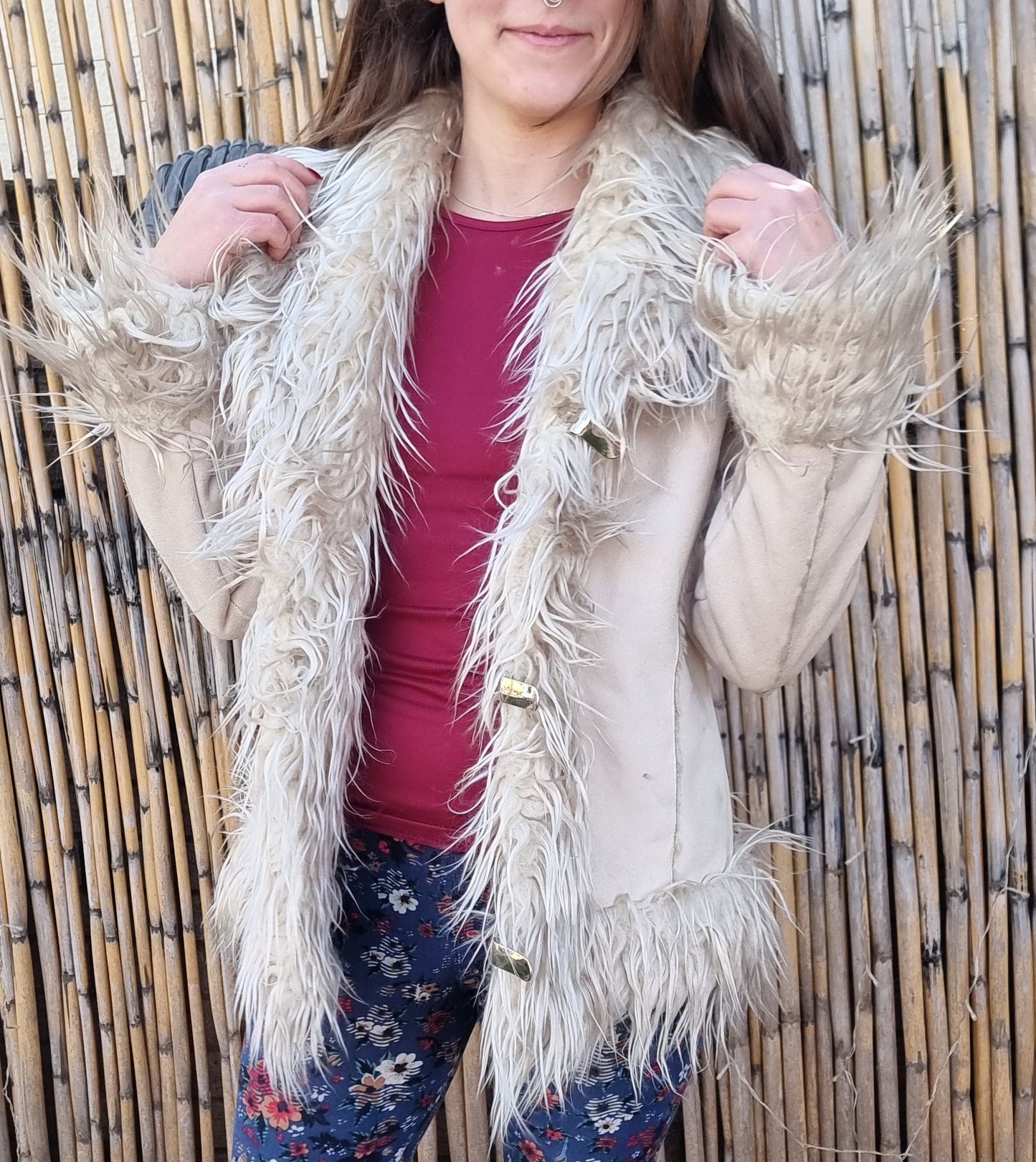 Polar Princess Bespoke Faux Fur Coat