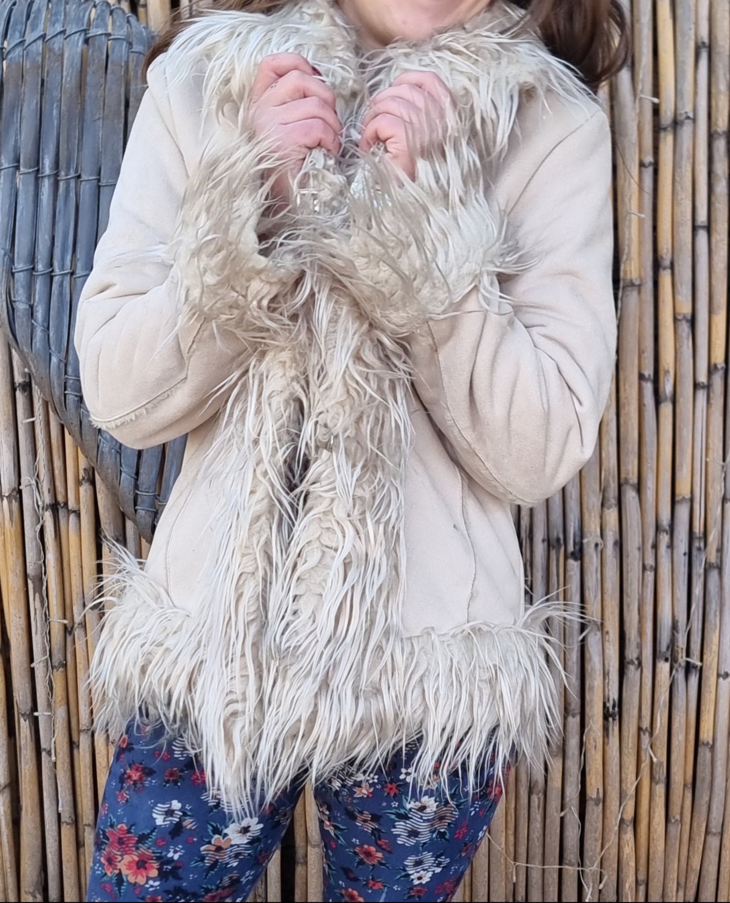 Polar Princess Bespoke Faux Fur Coat