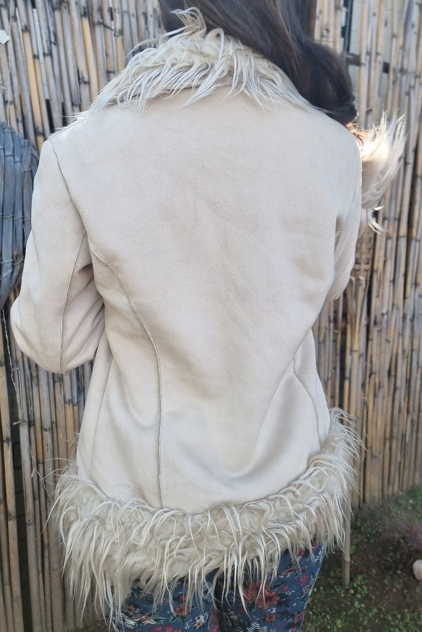 Polar Princess Bespoke Faux Fur Coat