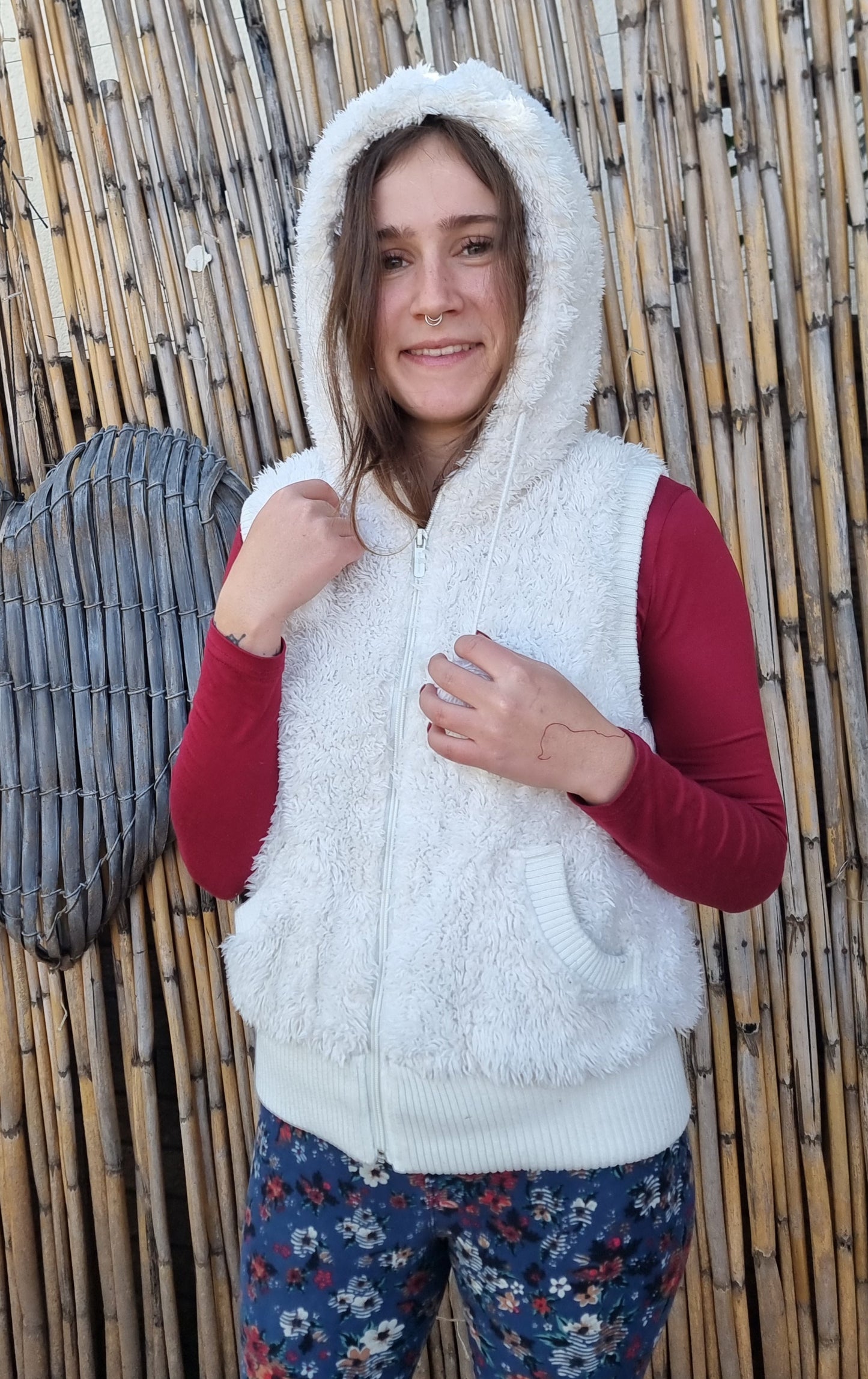 Bespoke Snow Bunny Sleeveless Coat