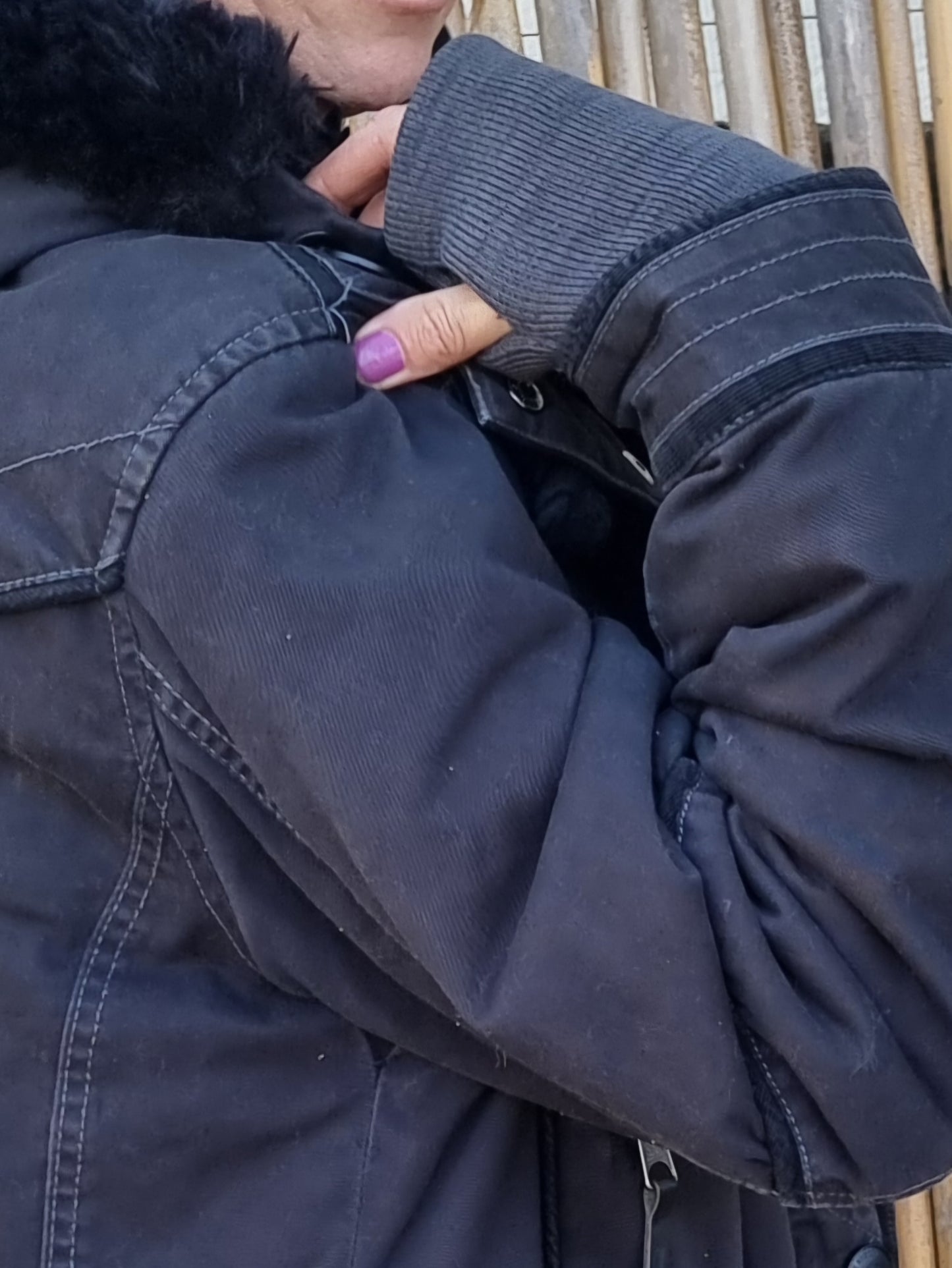 Black Bear Vintage Bespoke Coat
