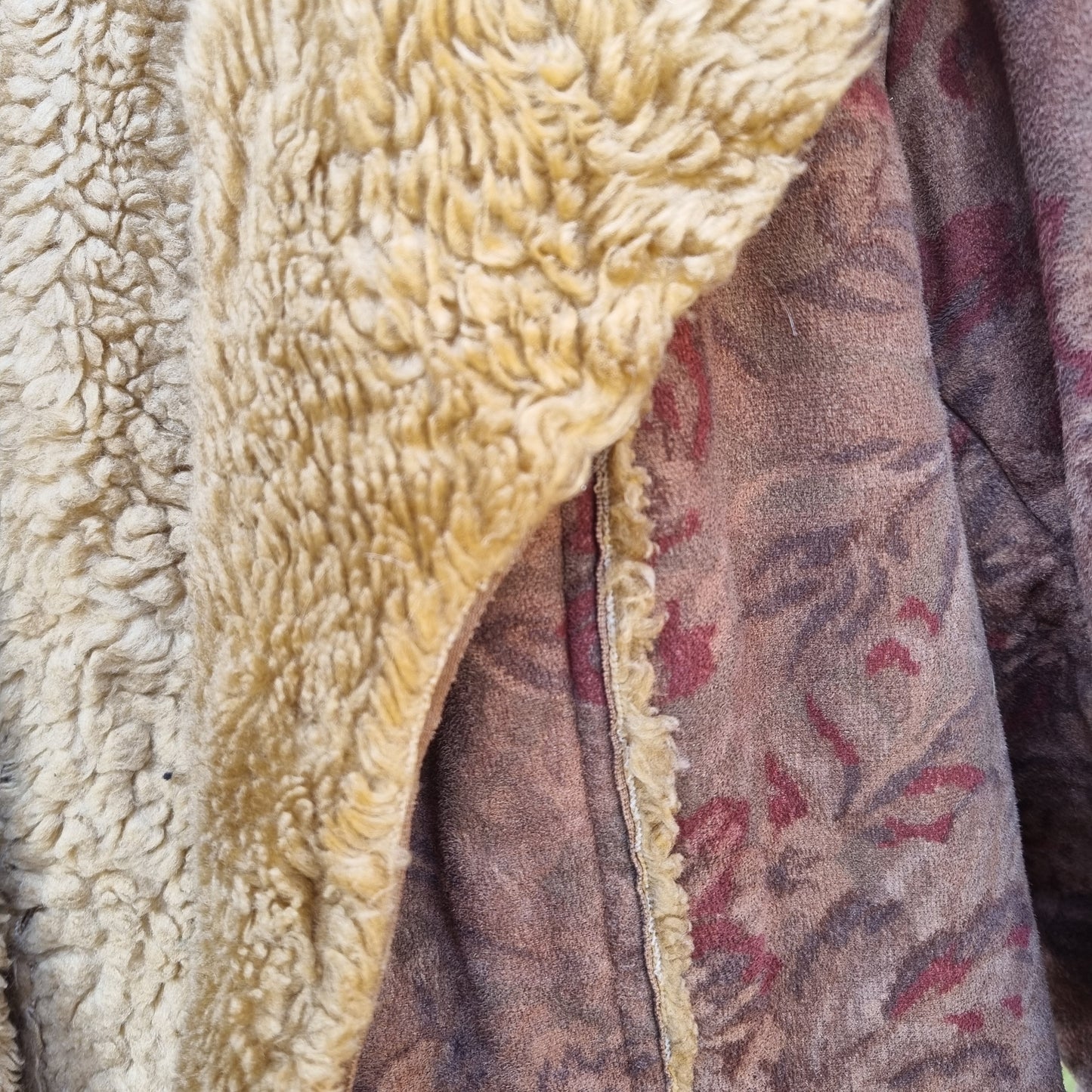 Vintage Peony Bespoke Coat