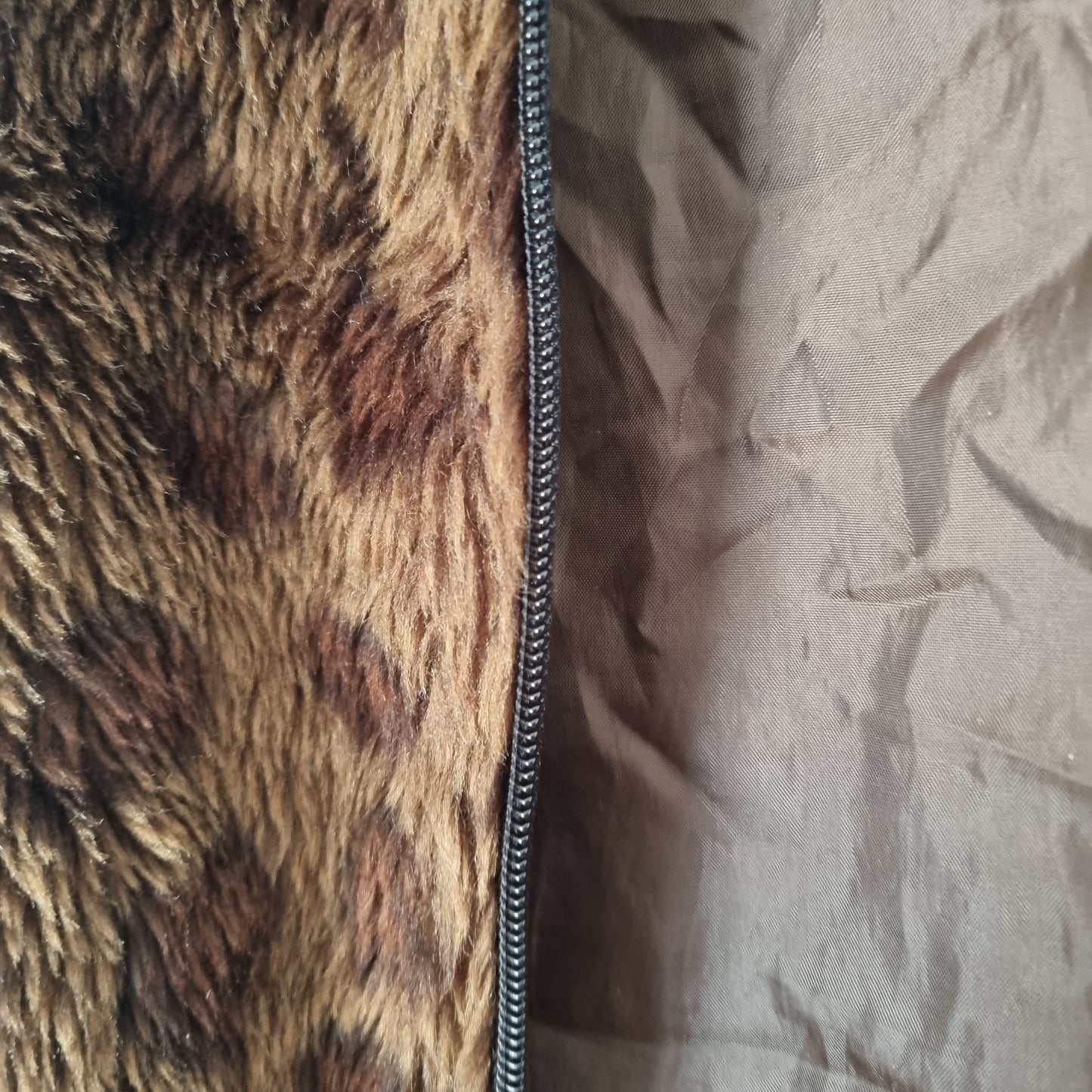 Lush Leopards Sleeveless Bespoke Coat