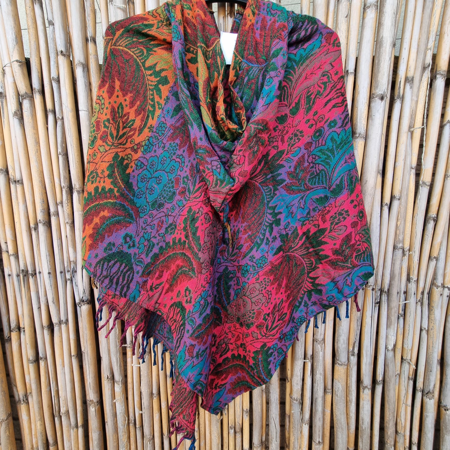 Effervescent Woolen Poncho