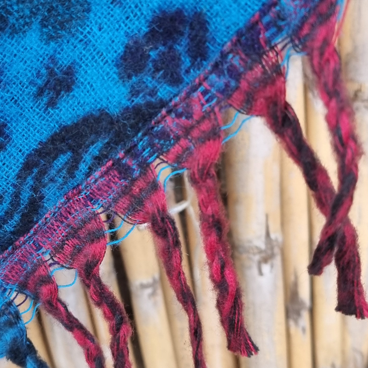 Blue Lagoon Woolen Poncho