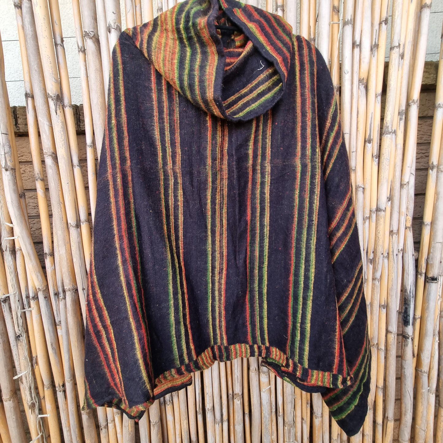 Blue Mountain Peak Woolen Poncho